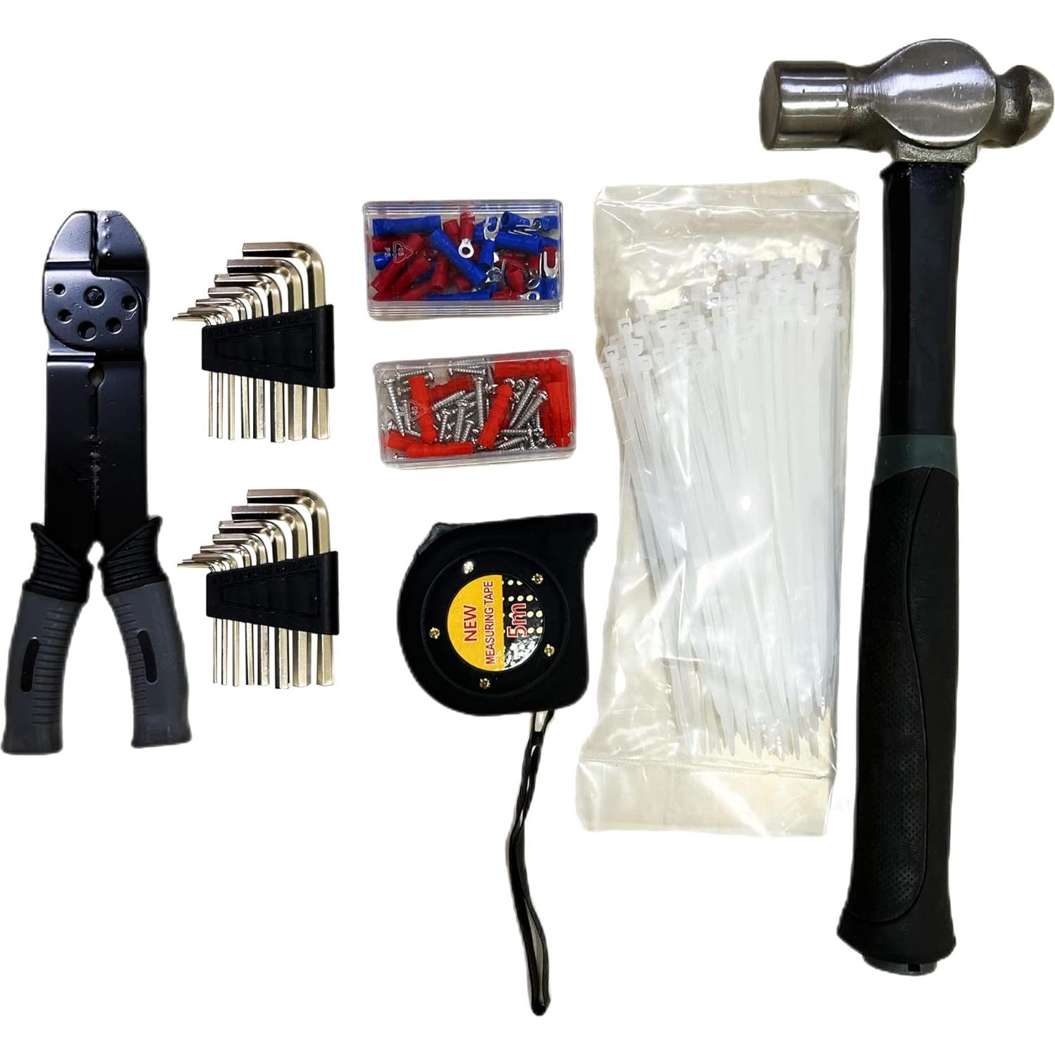 Juego de Herramientas 439 Piezas Nifoti Caja de Metal 20 kg