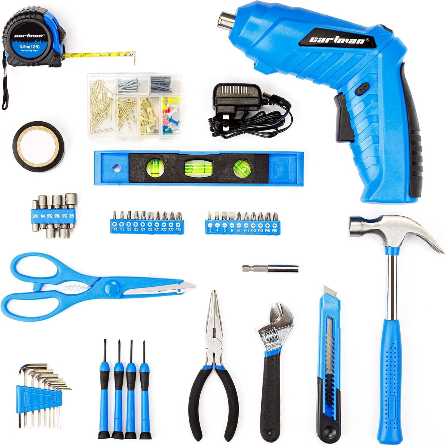 Juego de Herramientas Cartman 149 Piezas Manuales con Destornillador