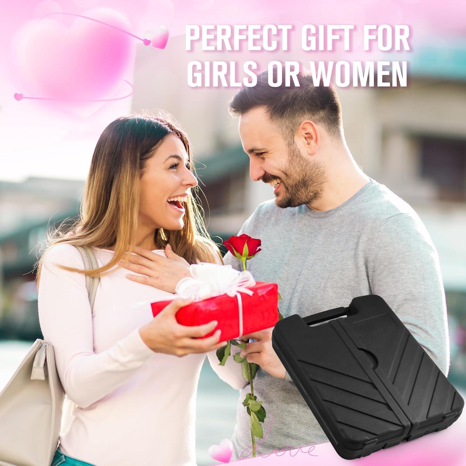 Juego de Herramientas SOLUDE Rosa 206 Piezas para DIY y Hogar