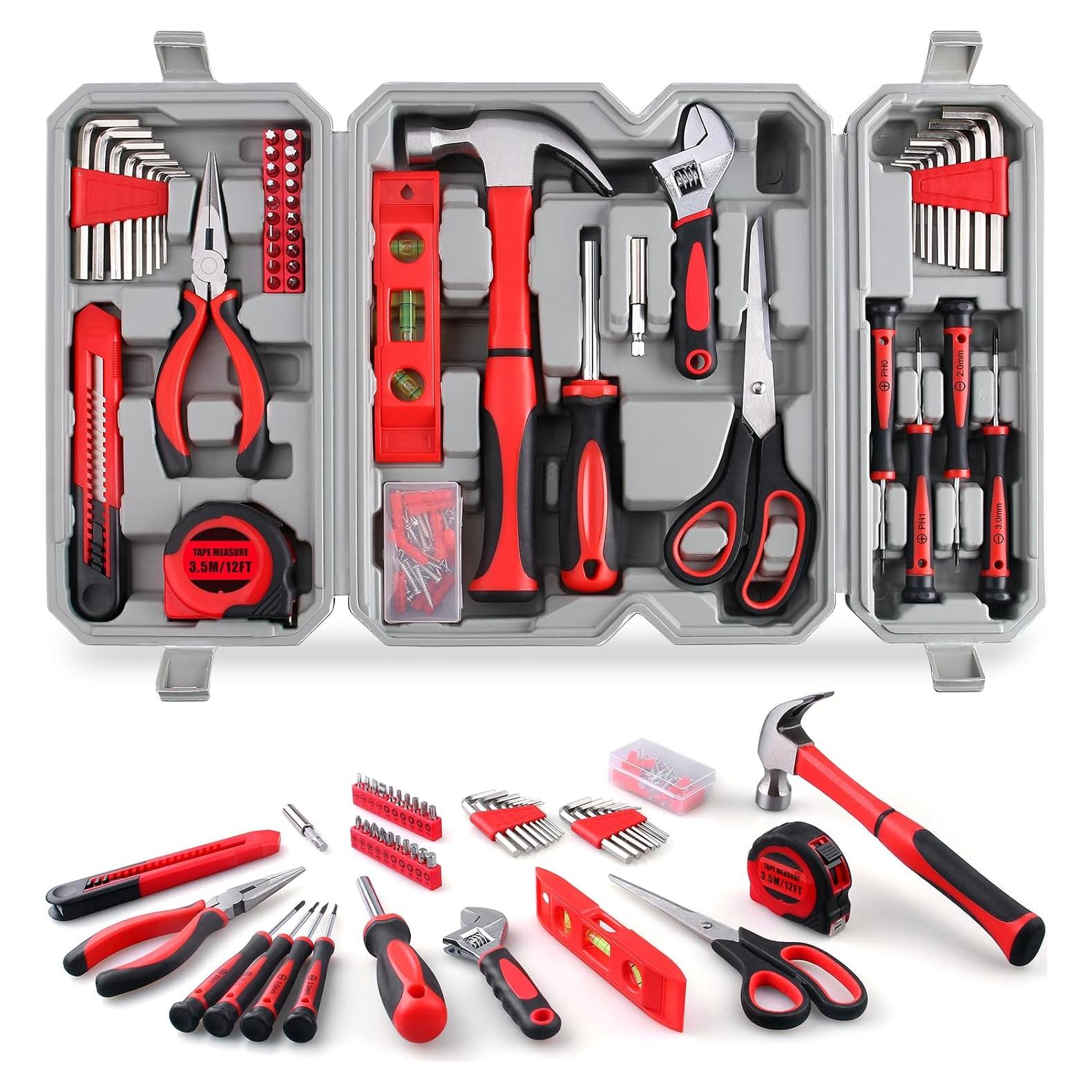 Kit de Herramientas de 160 Piezas Winner - Acero Aleado