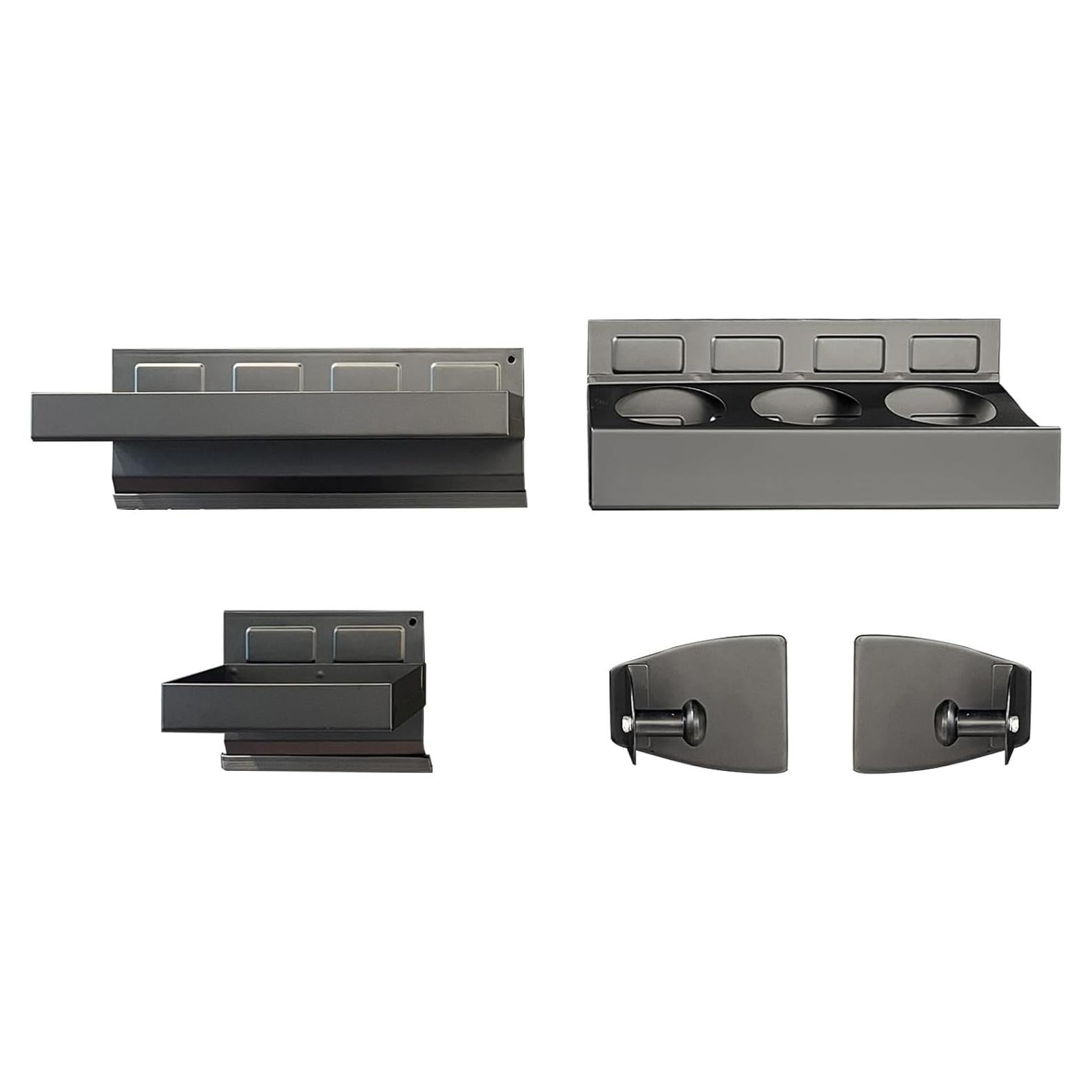 C&T Juego de Estante Magnético 4 Piezas para Herramientas