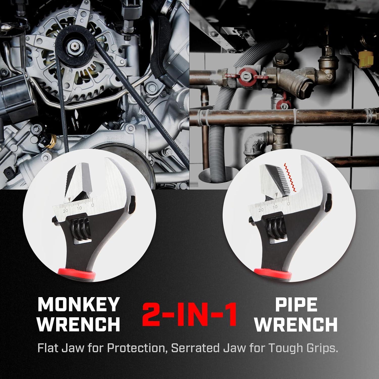 Juego de Llaves de Carraca 53 Piezas IRONCUBE con Destornillador 20-en-1