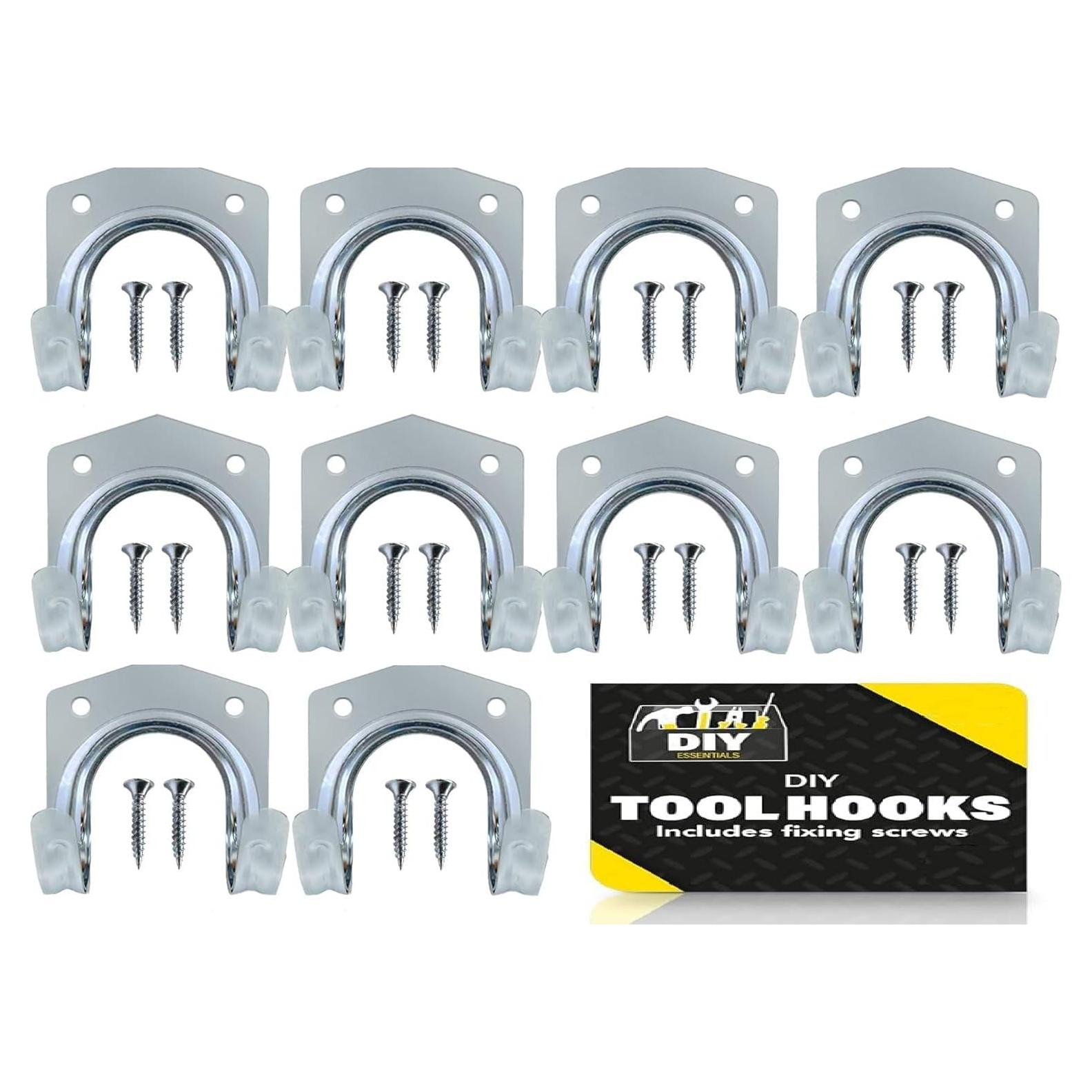 10 Ganchos de Pared Qatao para Almacenamiento de Herramientas