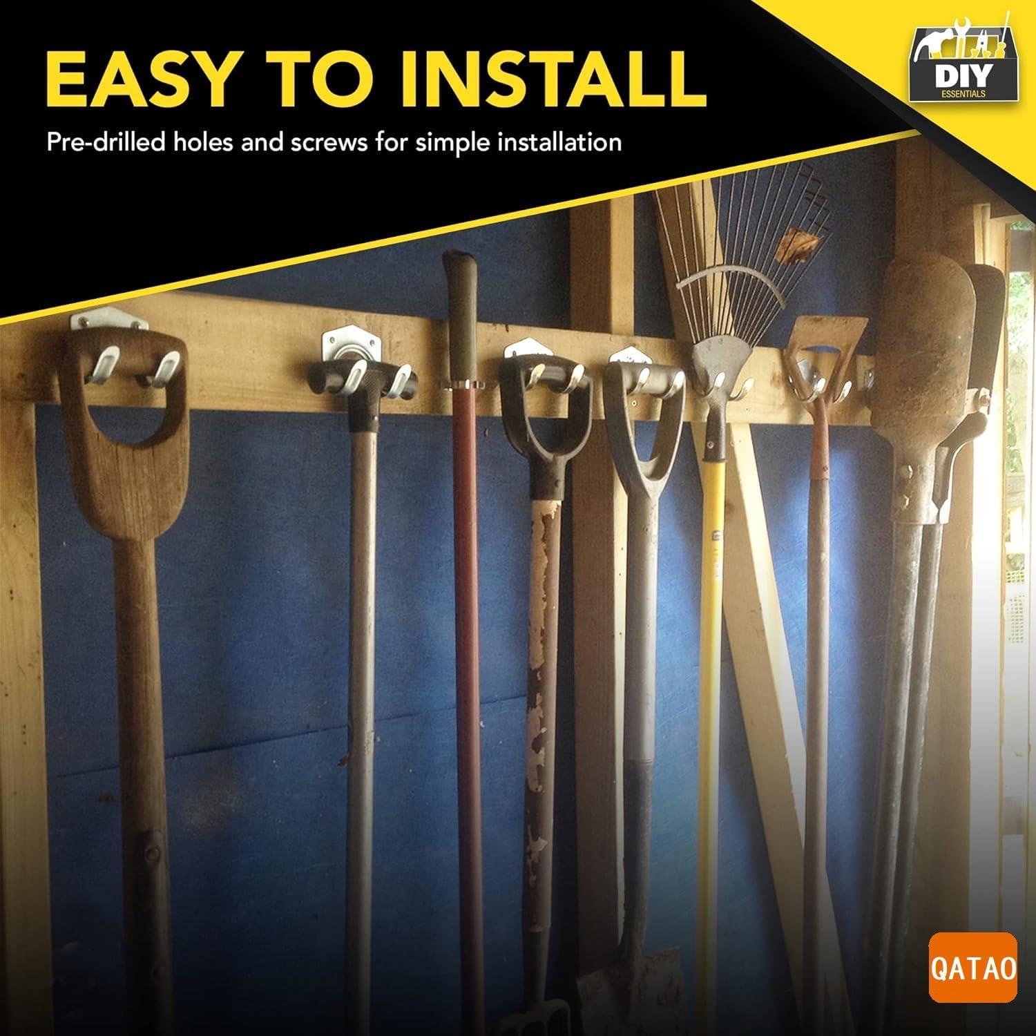 10 Ganchos de Pared Qatao para Almacenamiento de Herramientas