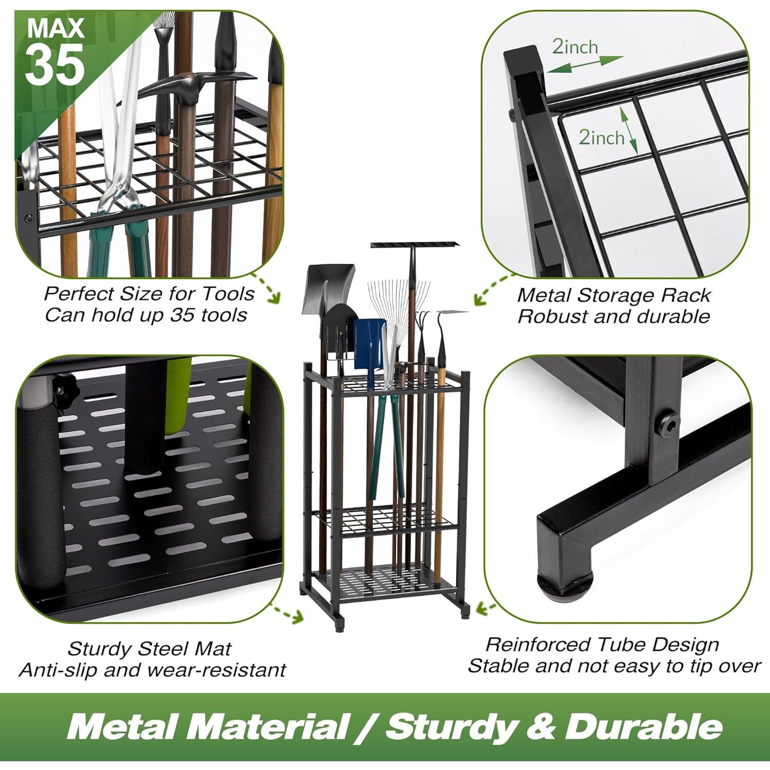 Organizador de Herramientas Sttoraboks de Acero Negro 35 Herramientas