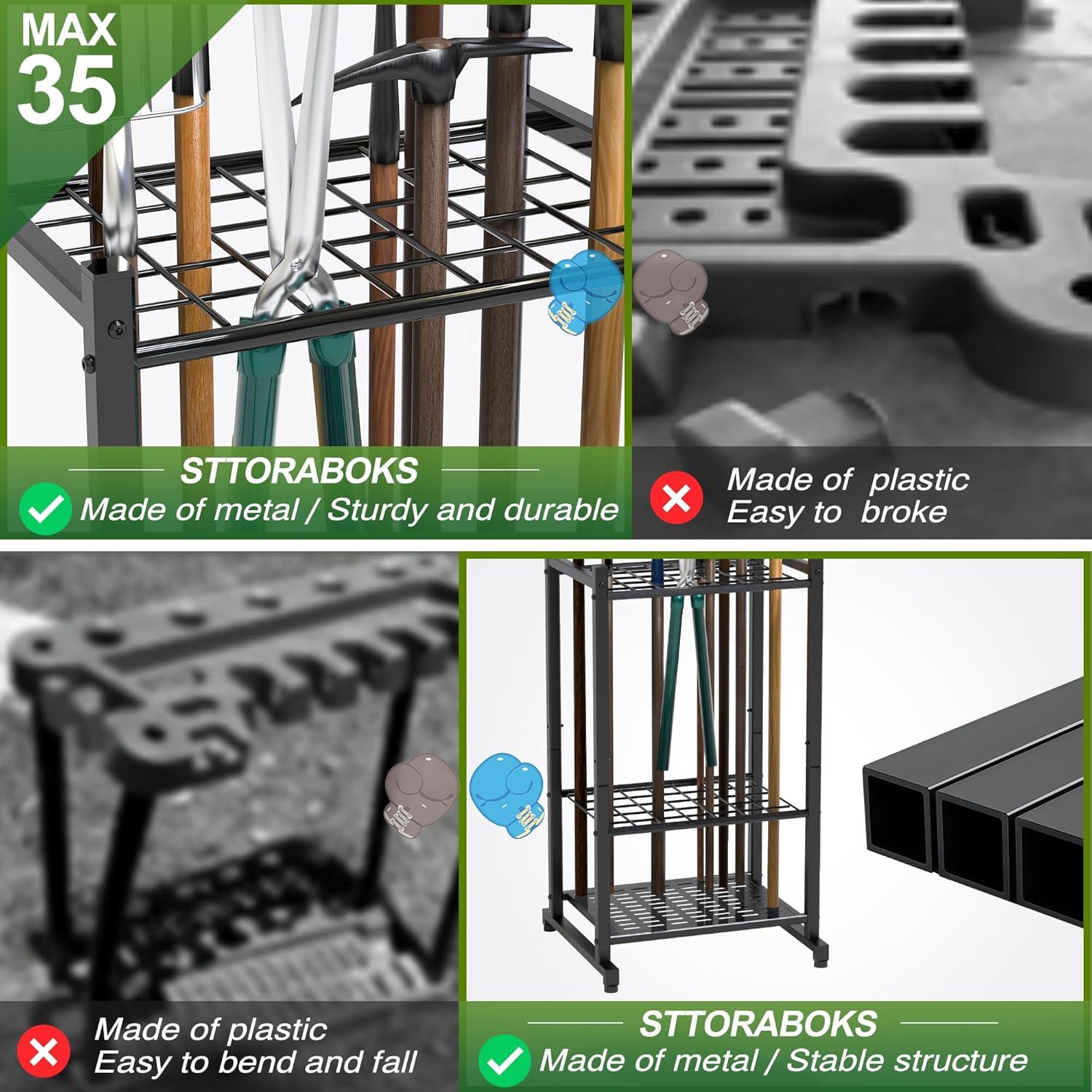 Organizador de Herramientas Sttoraboks de Acero Negro 35 Herramientas