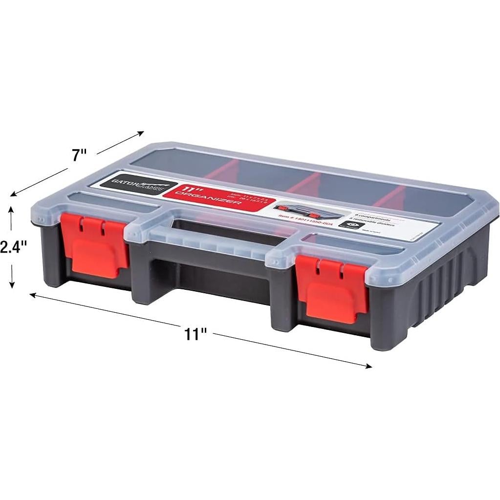 Juego de Organizadores Gator Clamps 3 Piezas Nylon 28x18 cm