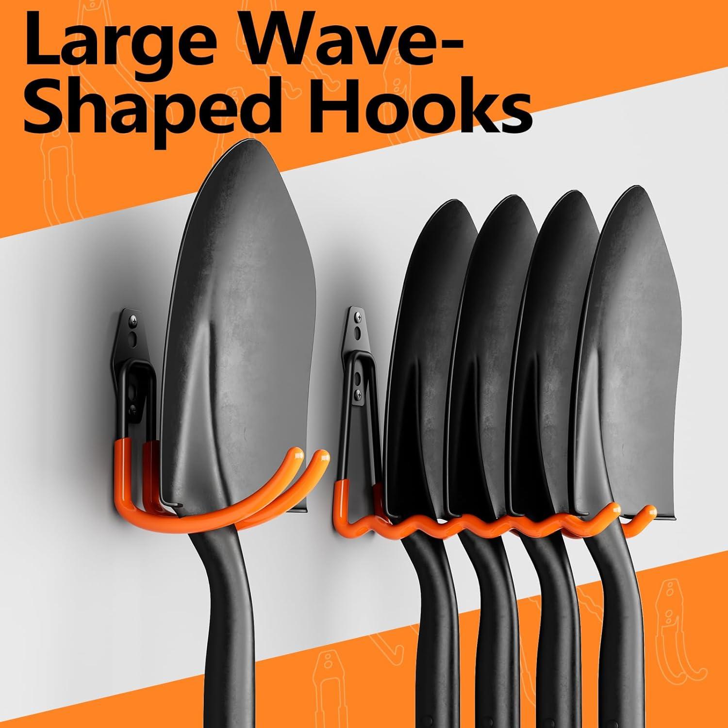 Ganchos de Almacenamiento HSTMYFS para Garaje, 10 Piezas, 35kg