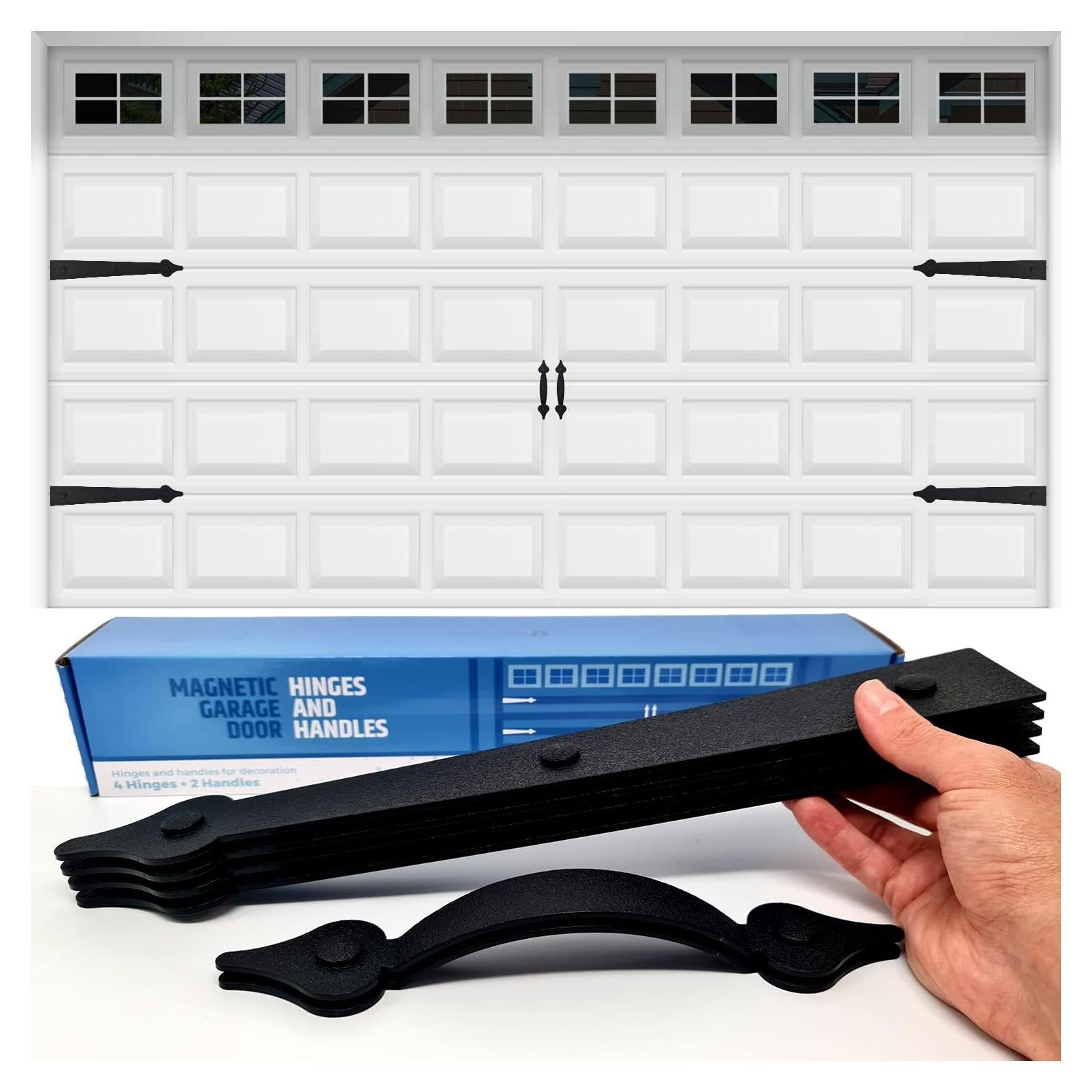 Juego de 2 Manijas y 4 Bisagras Magnéticas HMmagnets