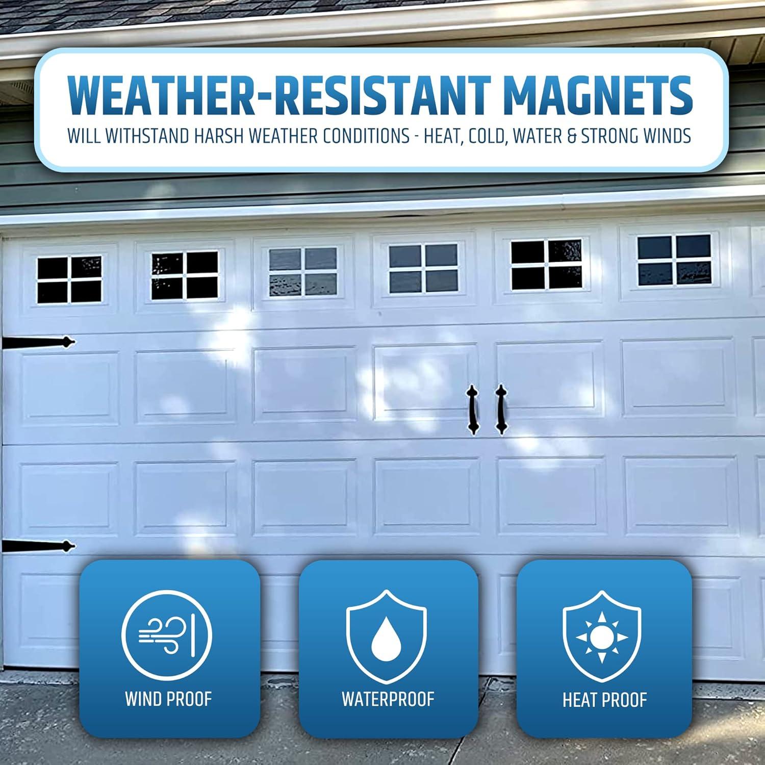 Juego de 2 Manijas y 4 Bisagras Magnéticas HMmagnets