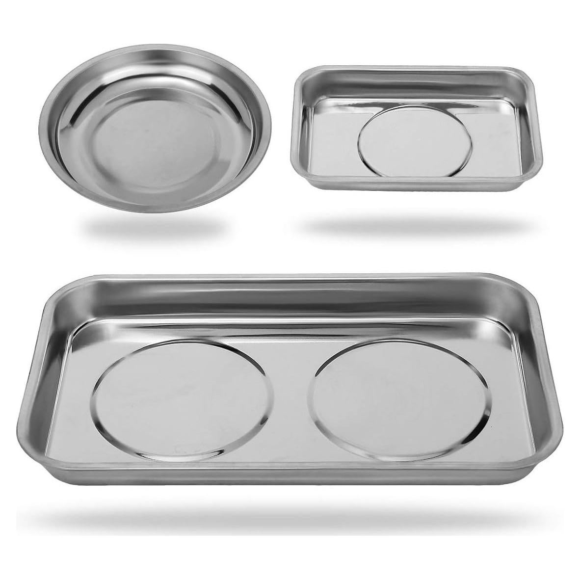 Juego de Bandejas Magnéticas 3pc BYHH - Acero Inoxidable