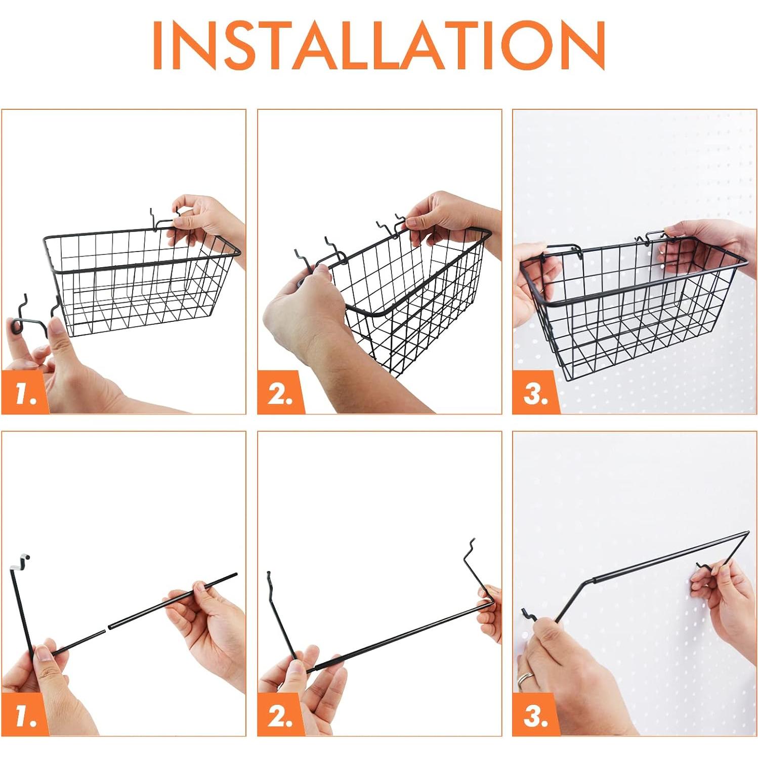 G.CORE Organizador de Tablero Perforado 18 Accesorios