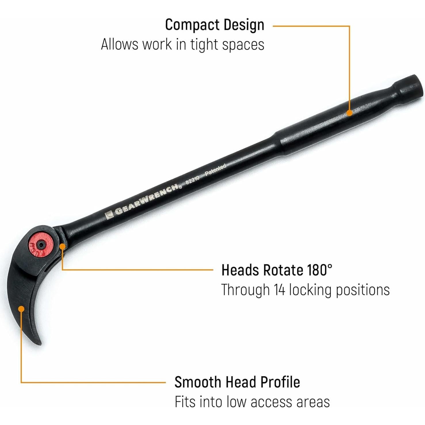 Juego de Palancas de Palanca GEARWRENCH 3 Piezas 20-40 cm