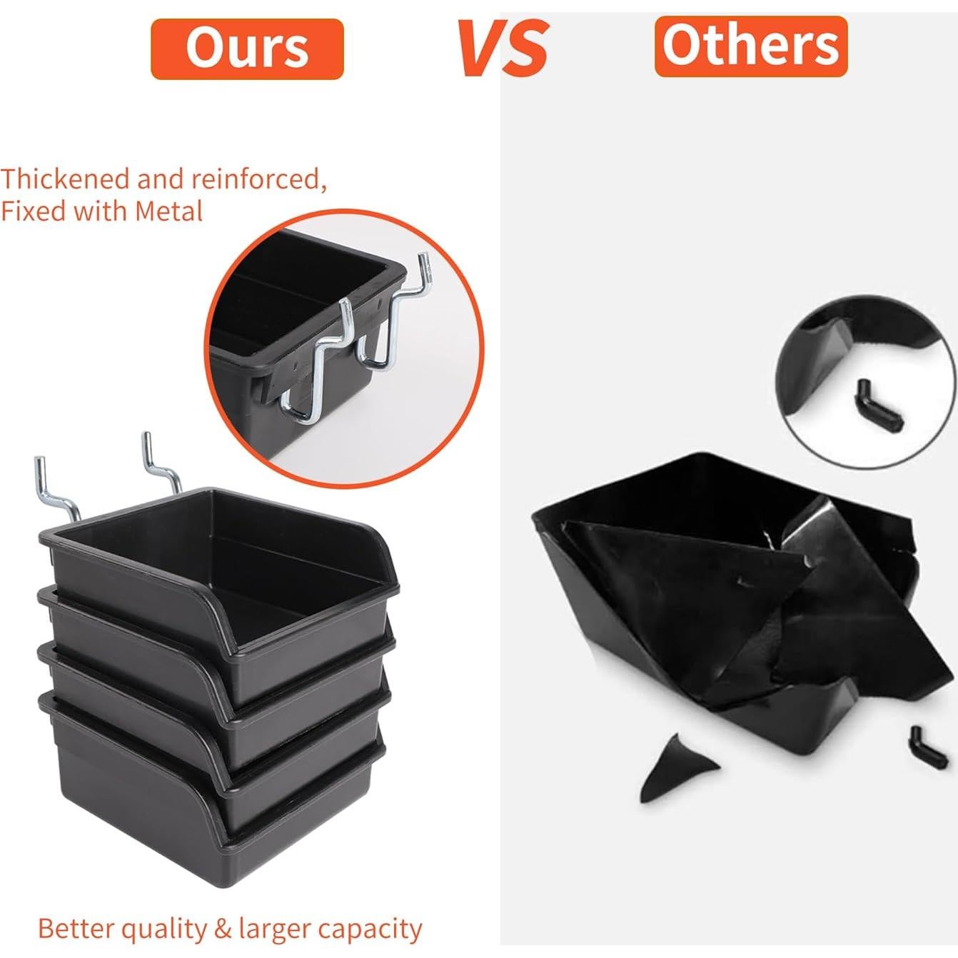 Juego de Ganchos para Tablero Perforado Falpro 240 Pcs