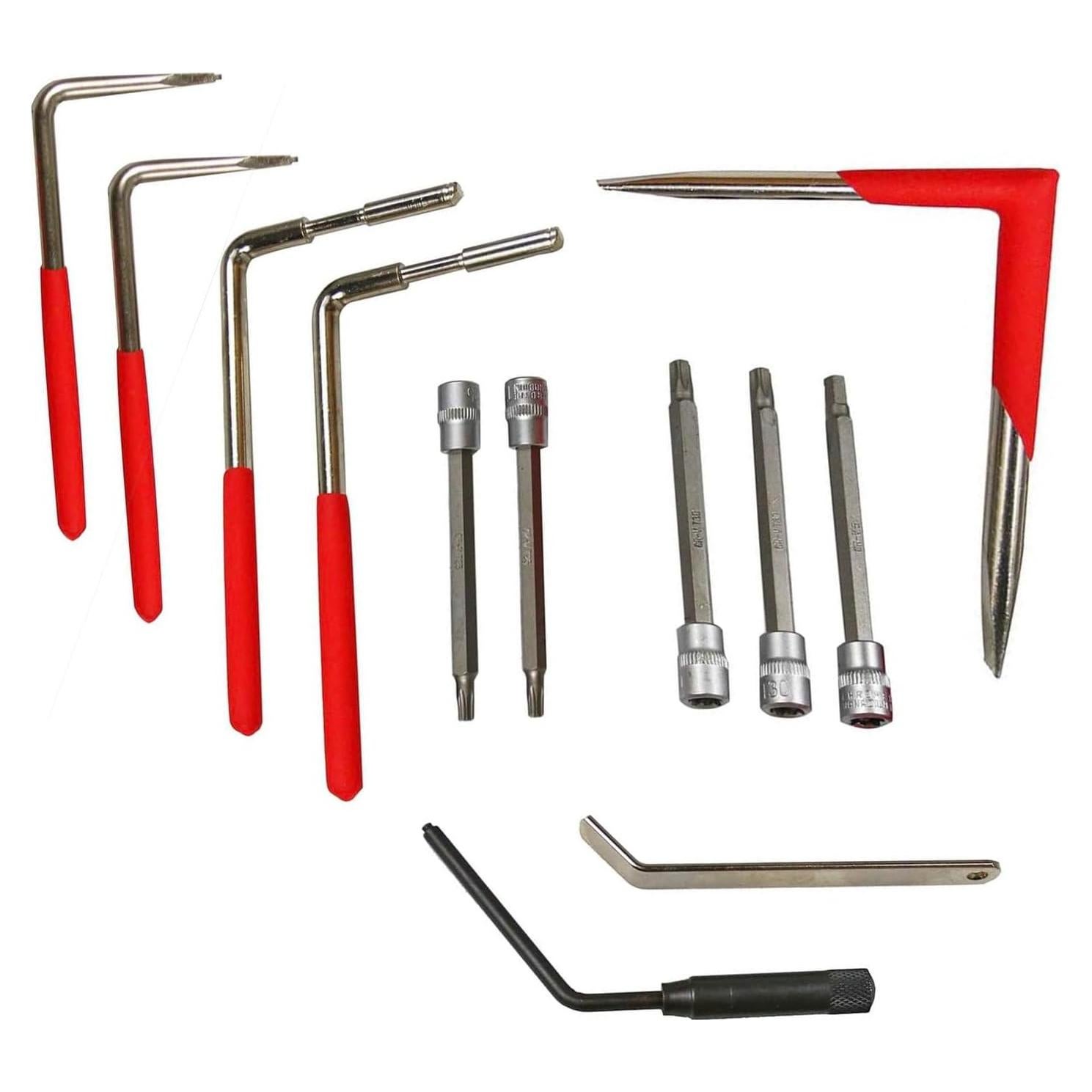 Juego de herramientas para extracción de airbags KZU 12 piezas