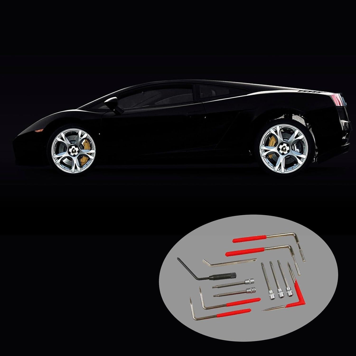 Juego de herramientas para extracción de airbags KZU 12 piezas