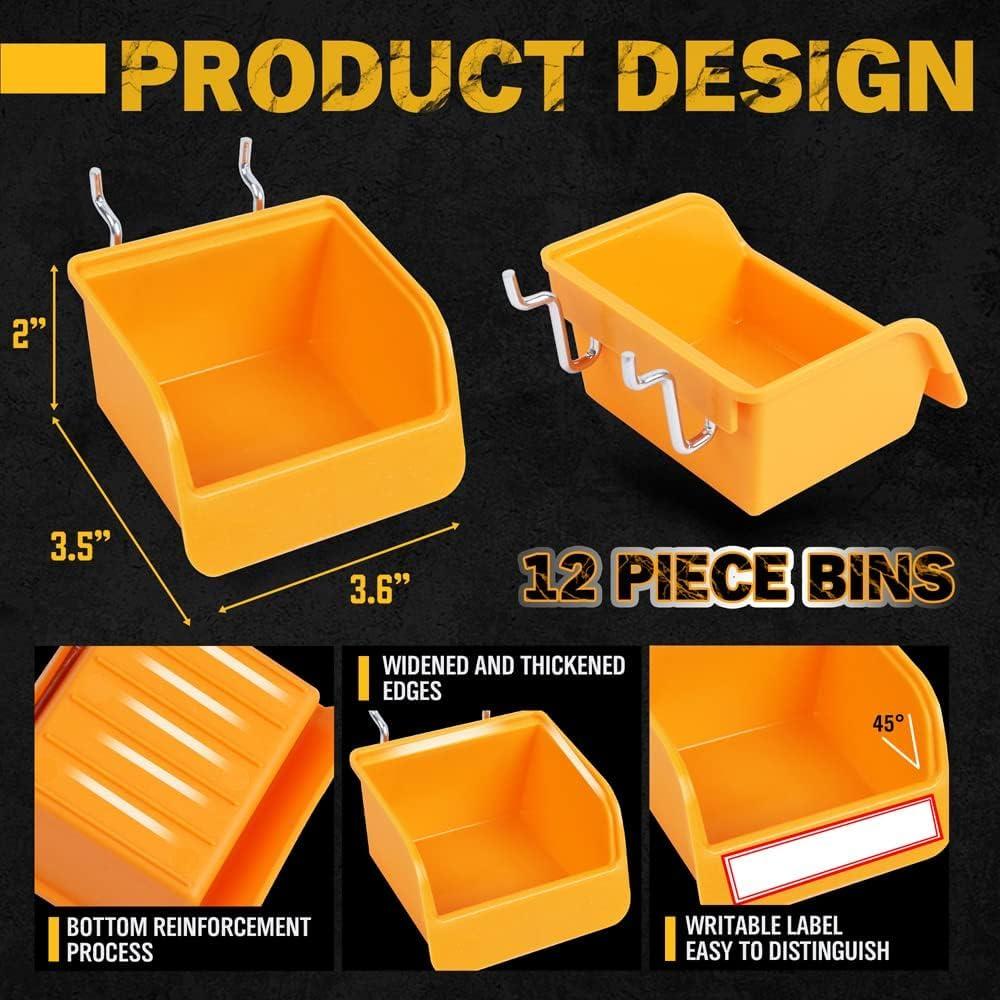 Ganchos para Tablero de Clavos ELEAD 260 Piezas Organizador