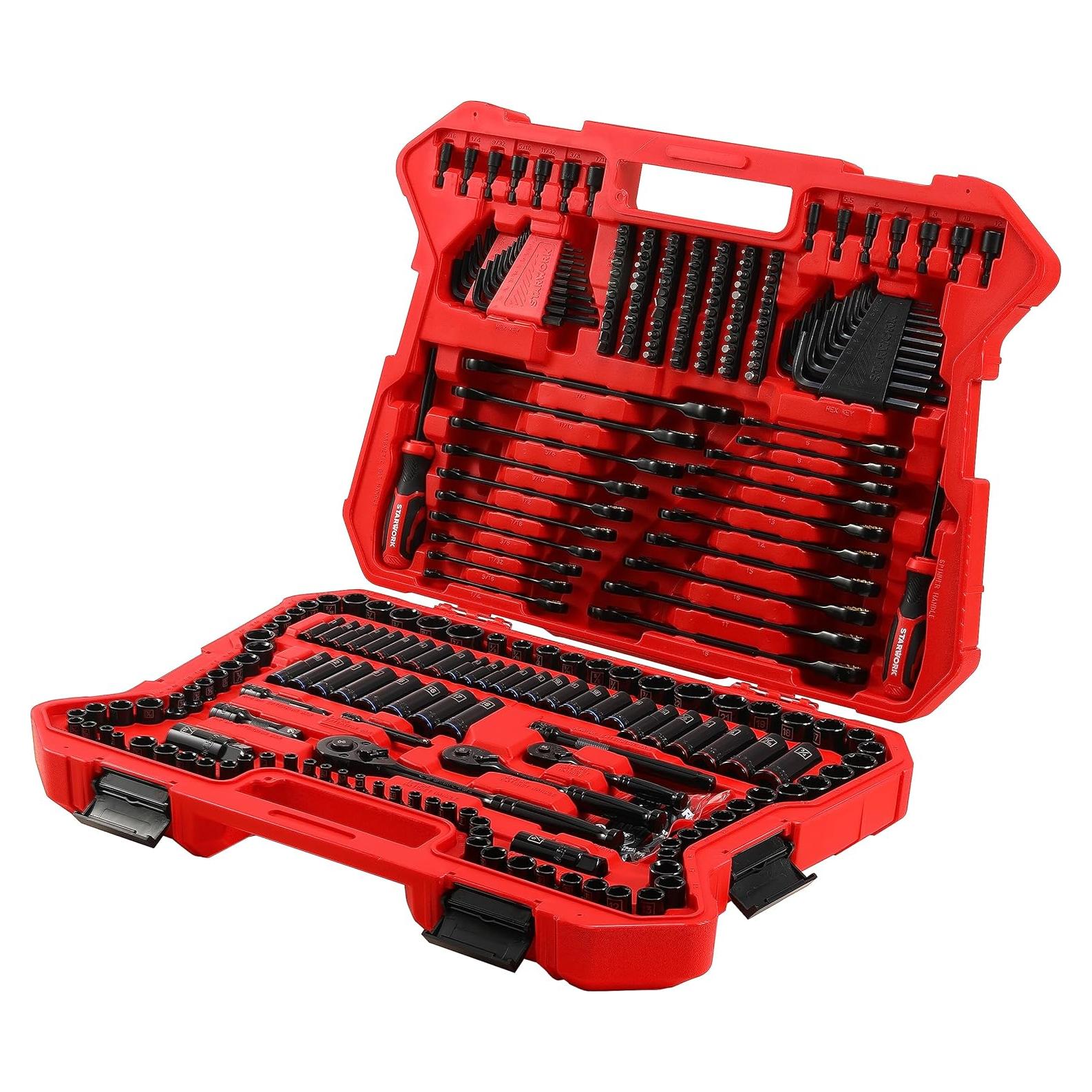 Juego de Herramientas Mecánicas Starwork 303 Piezas Profesional