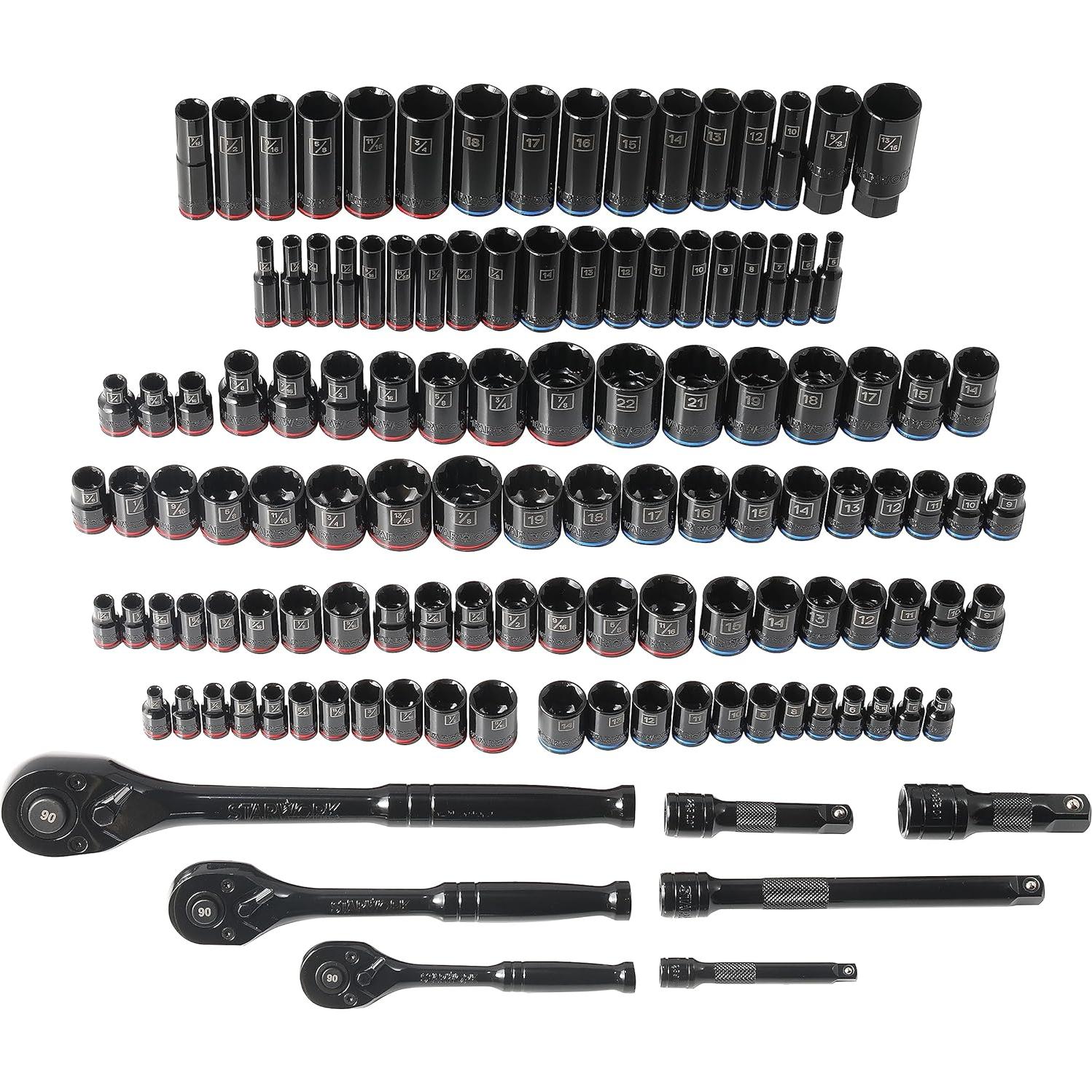 Juego de Herramientas Mecánicas Starwork 303 Piezas Profesional