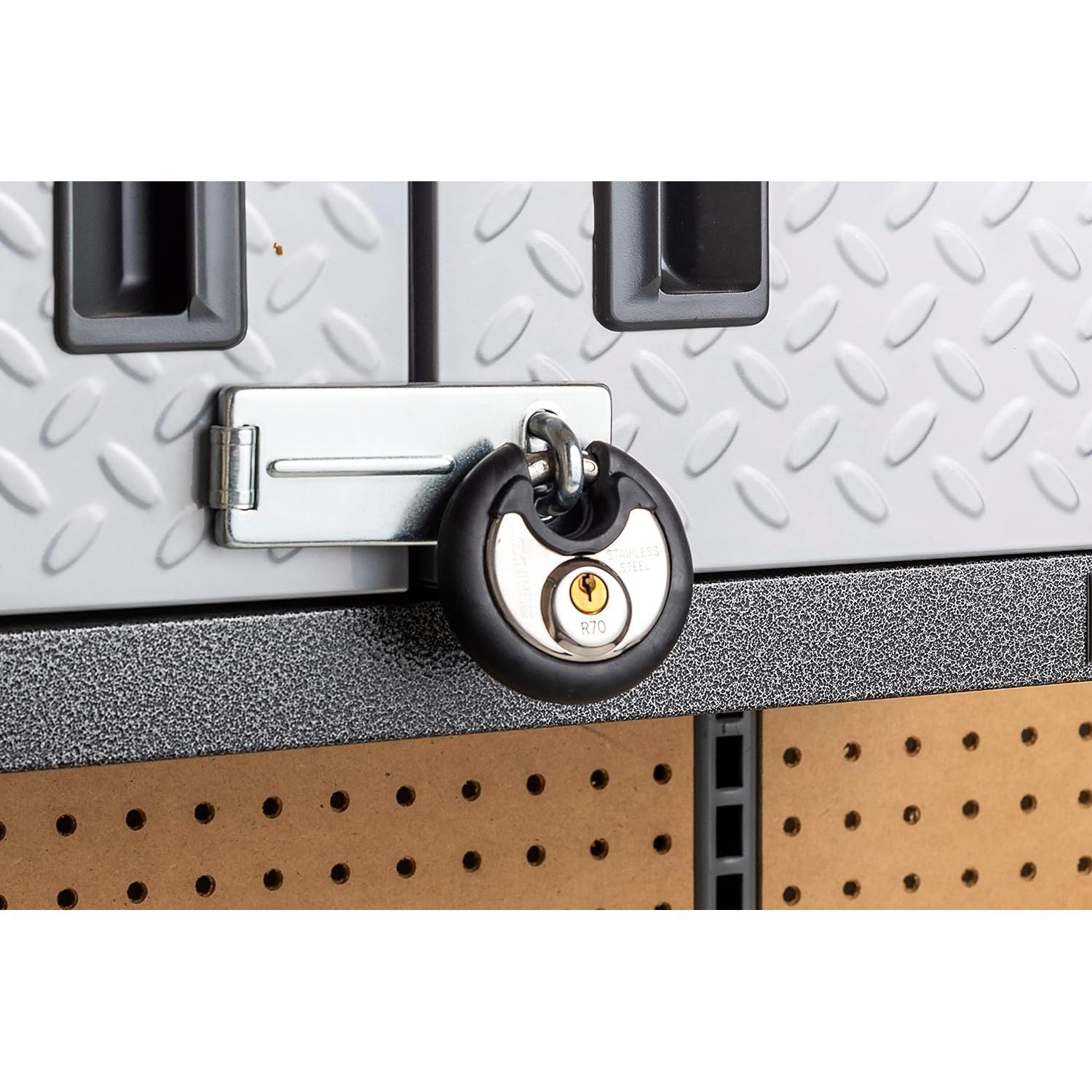 Candado de Alta Seguridad BRINKS 70mm con Llave - Paquete de 4