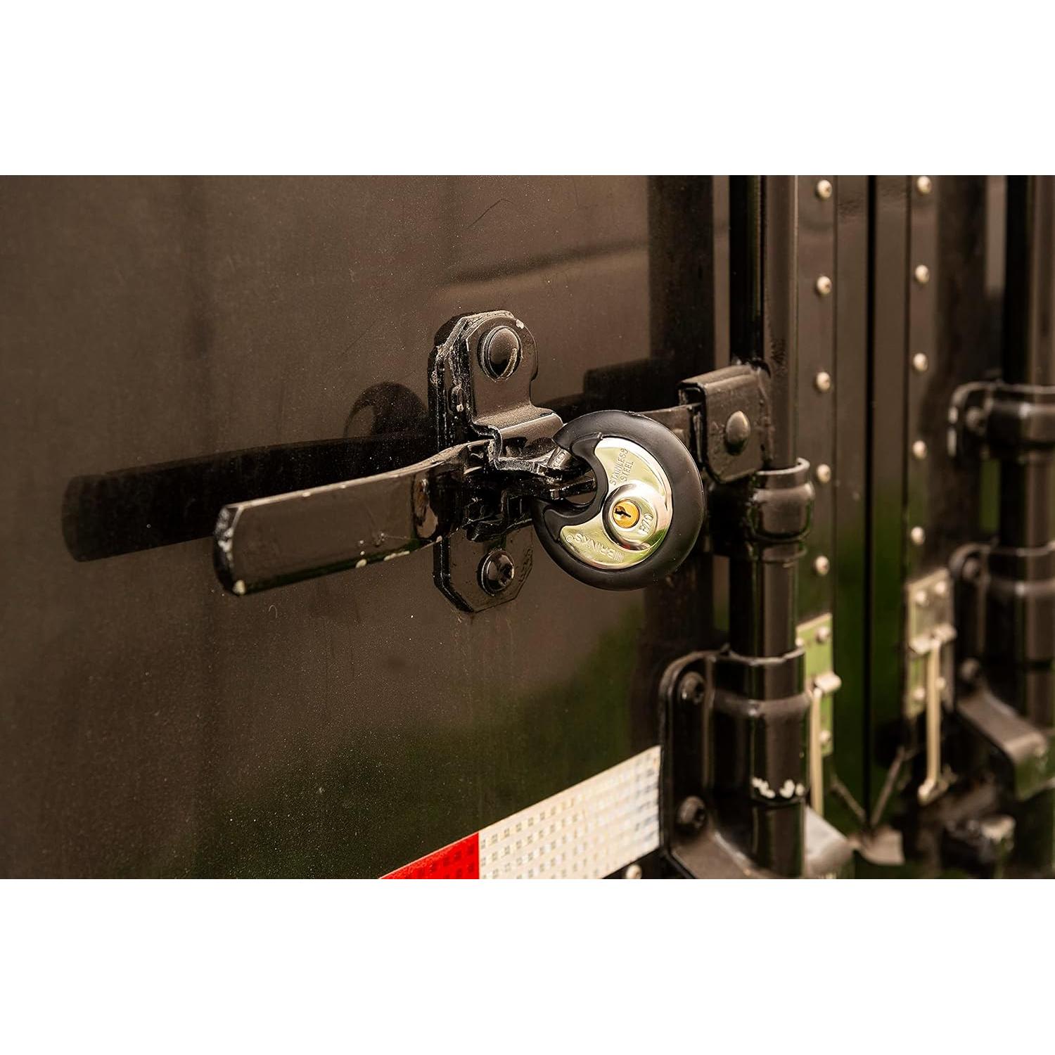 Candado de Alta Seguridad BRINKS 70mm con Llave - Paquete de 4