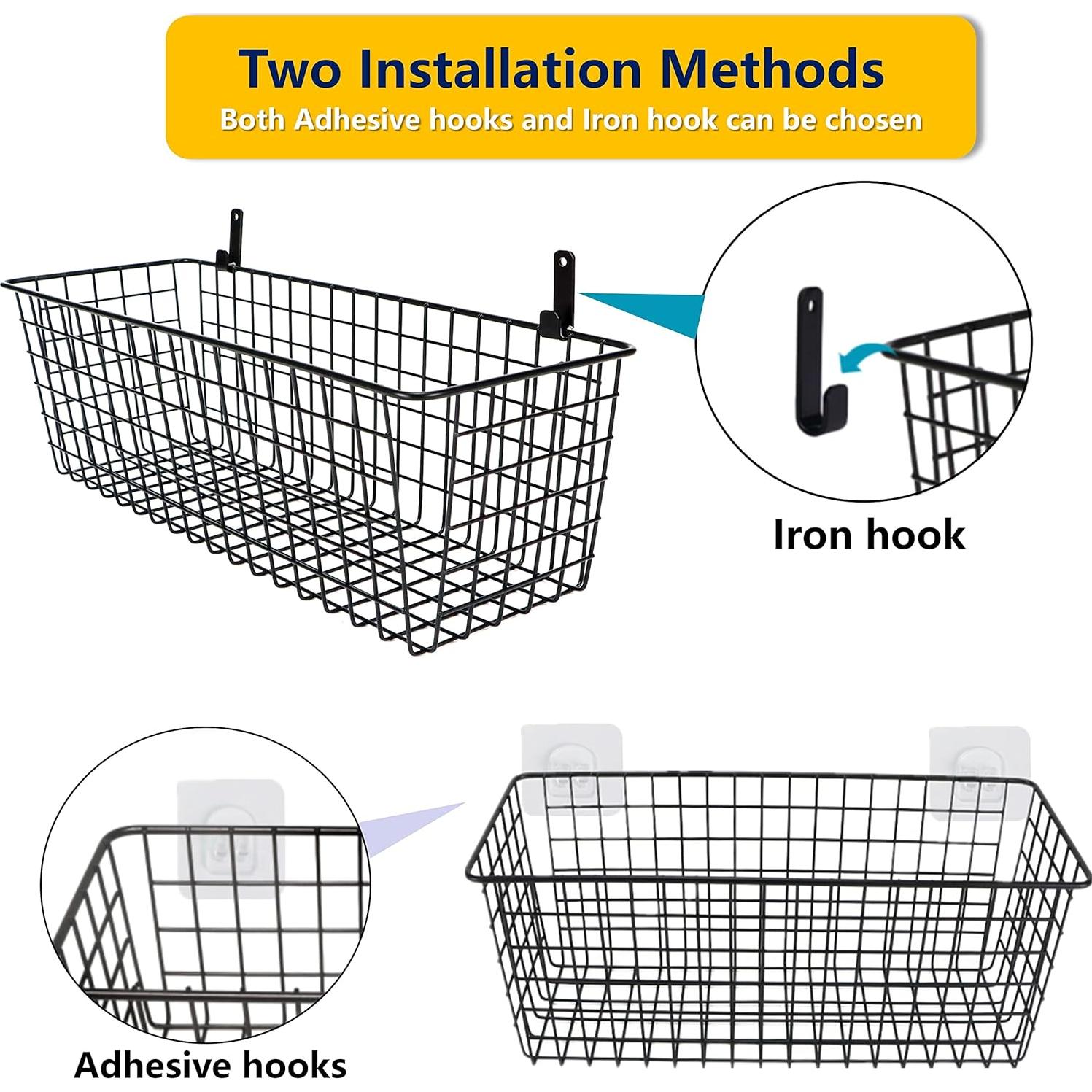 Cestas de Alambre Colgantes JOBEN Extra Grande 18.14 kg
