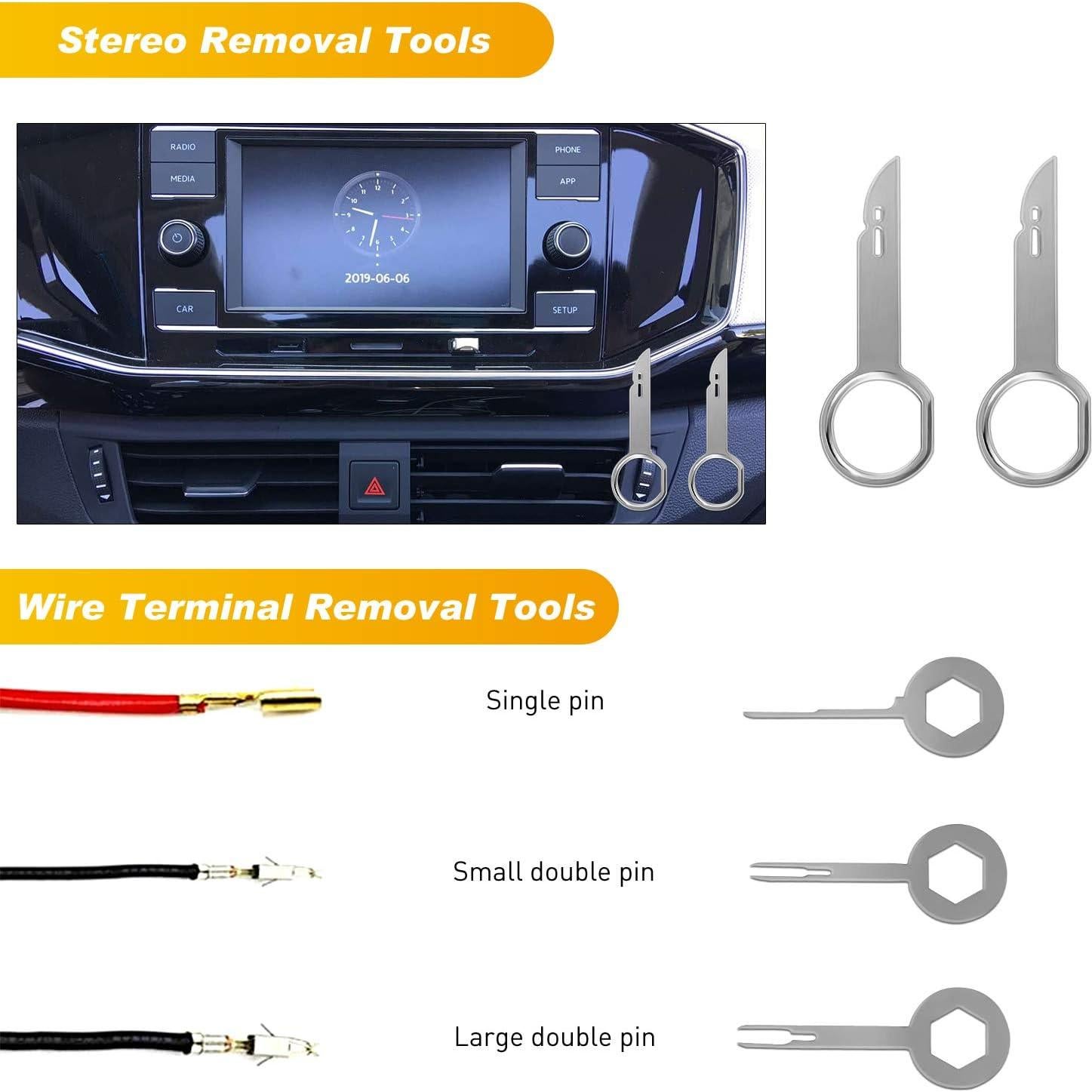 Juego de Herramientas para Retirar Molduras GOOACC GRC-49 19 Piezas
