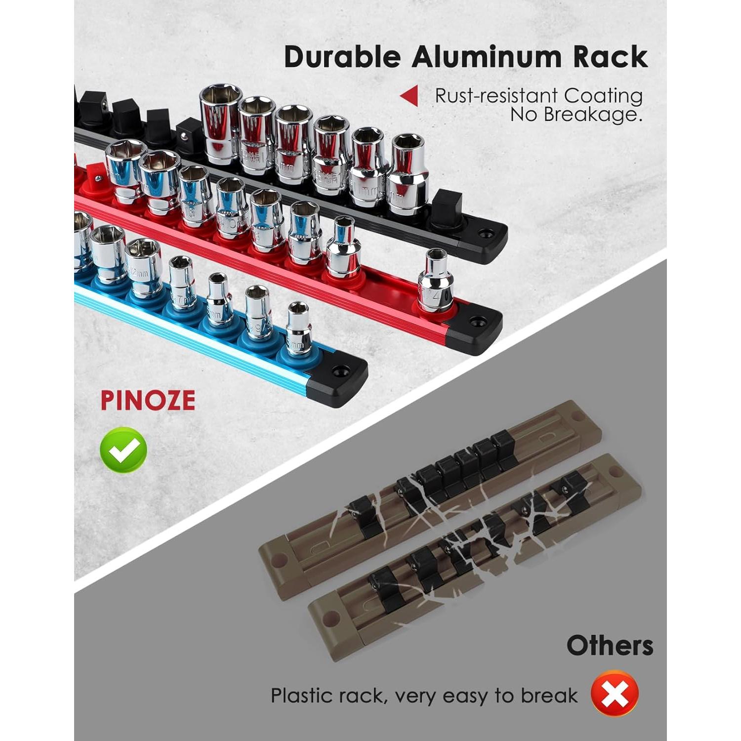 Organizador Magnético de Enchufes 8 Piezas Pinoze - 114 Clips