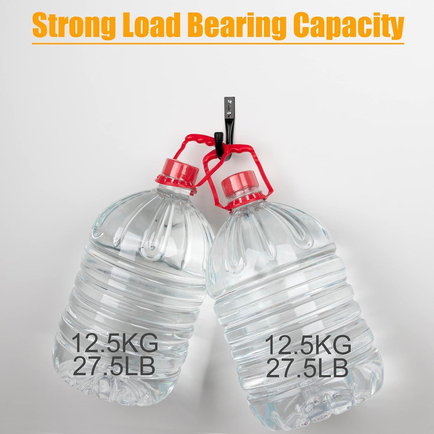 Ganchos de Pared KURUI Alta Resistencia 6 Piezas 31.75 kg