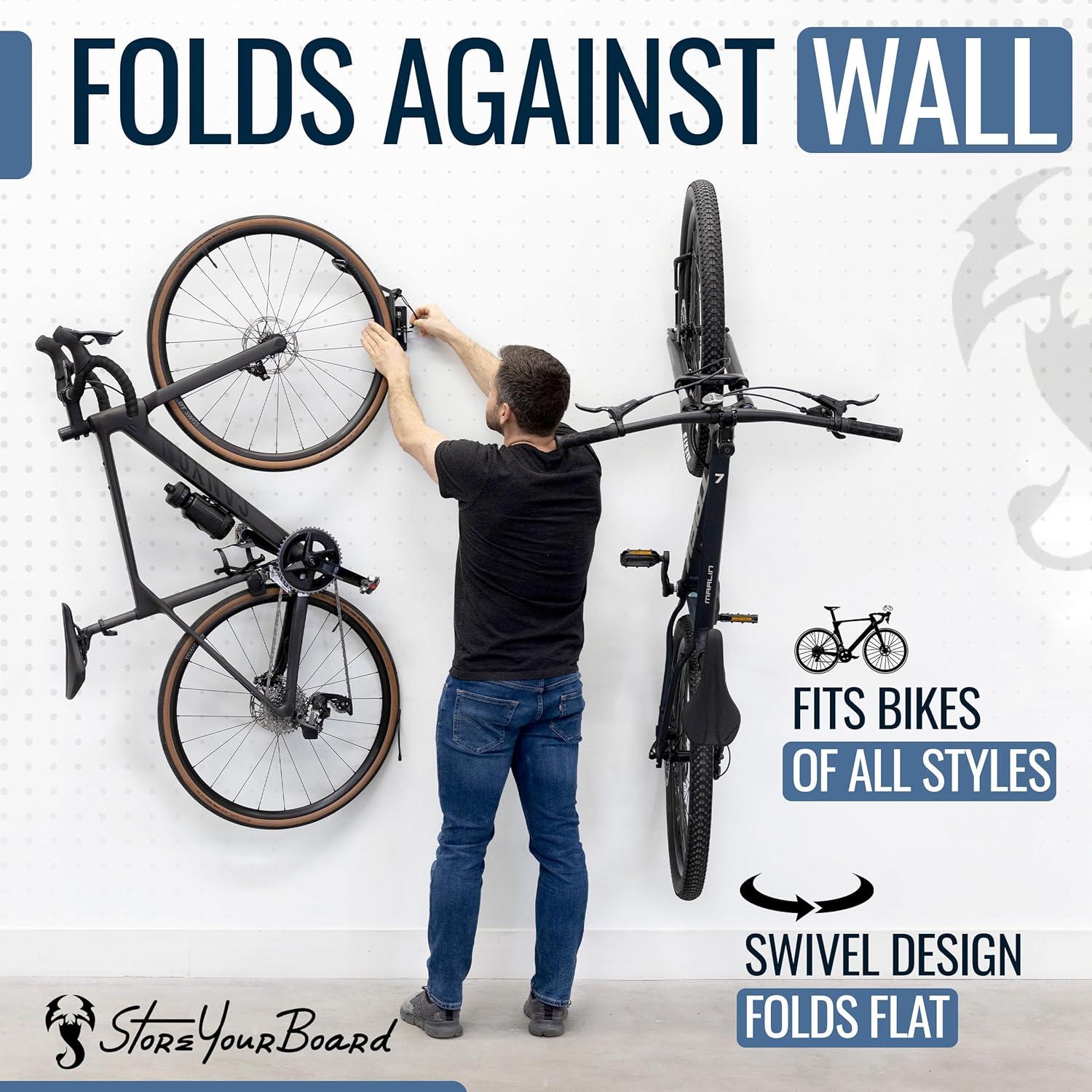 Soporte para Bicicletas Giratorio StoreYourBoard - Paquete de 4