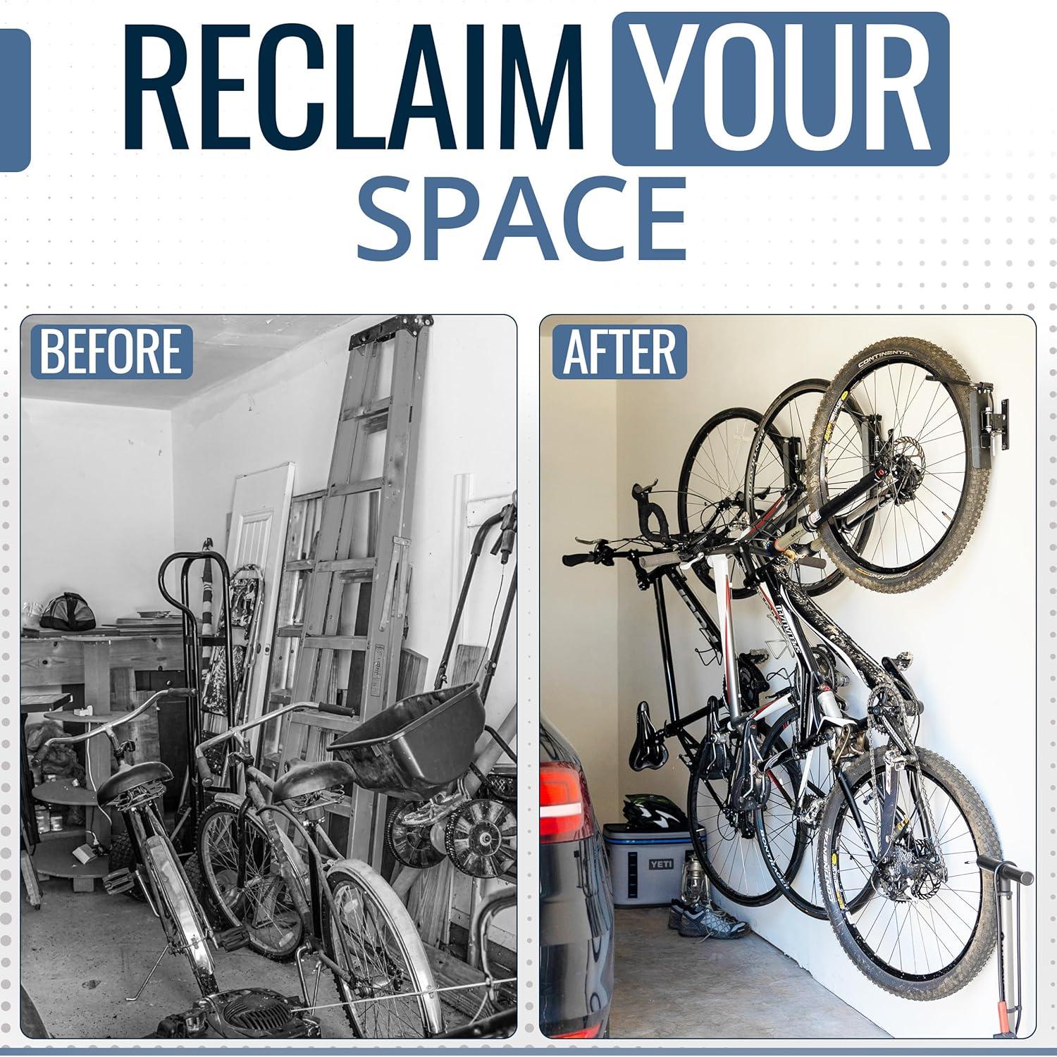 Soporte para Bicicletas Giratorio StoreYourBoard - Paquete de 4