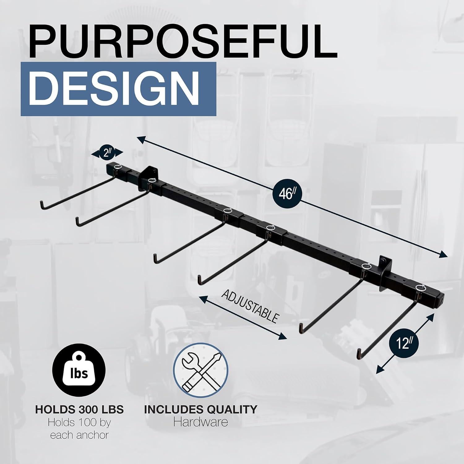 Soporte de Sillas Plegables StoreYourBoard Triple - 136 kg
