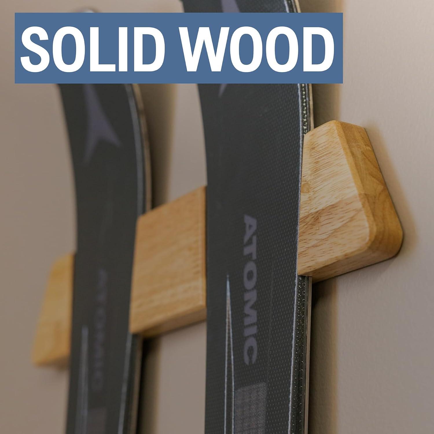 Soporte Vertical de Madera para Esquís StoreYourBoard - 22.68 kg