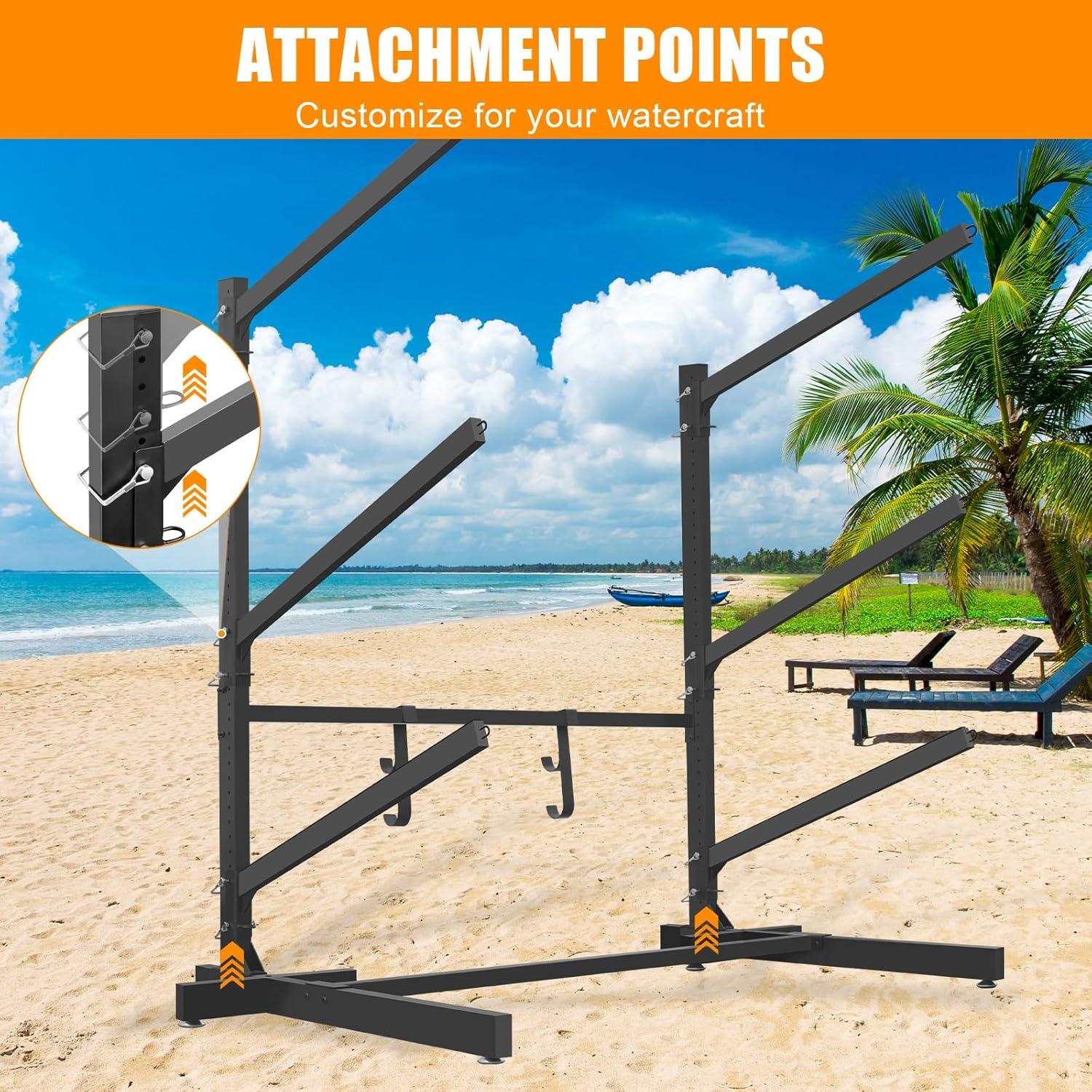 Soporte para Kayak GLIMOVA 3 Capas Alta Resistencia 45kg