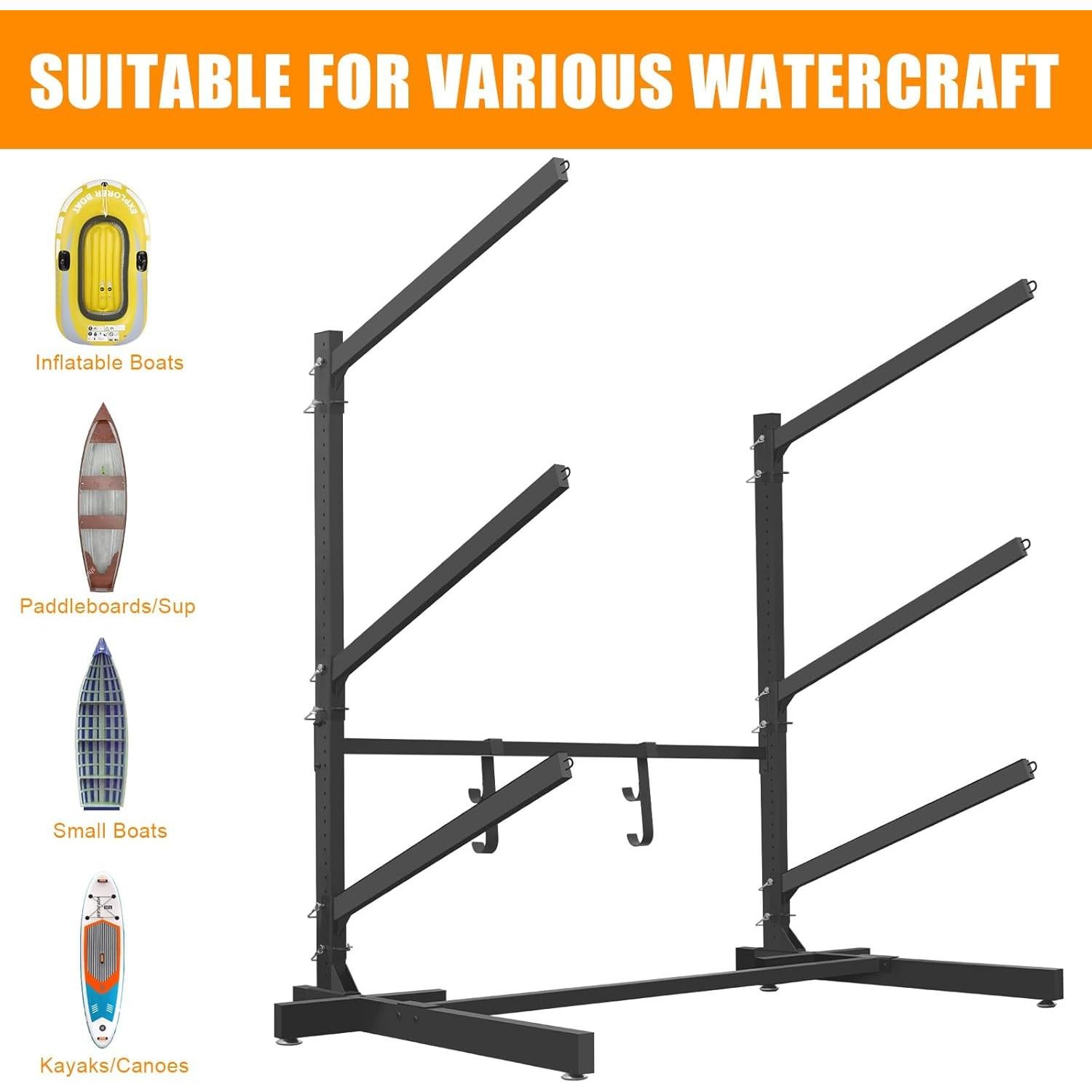 Soporte para Kayak GLIMOVA 3 Capas Alta Resistencia 45kg