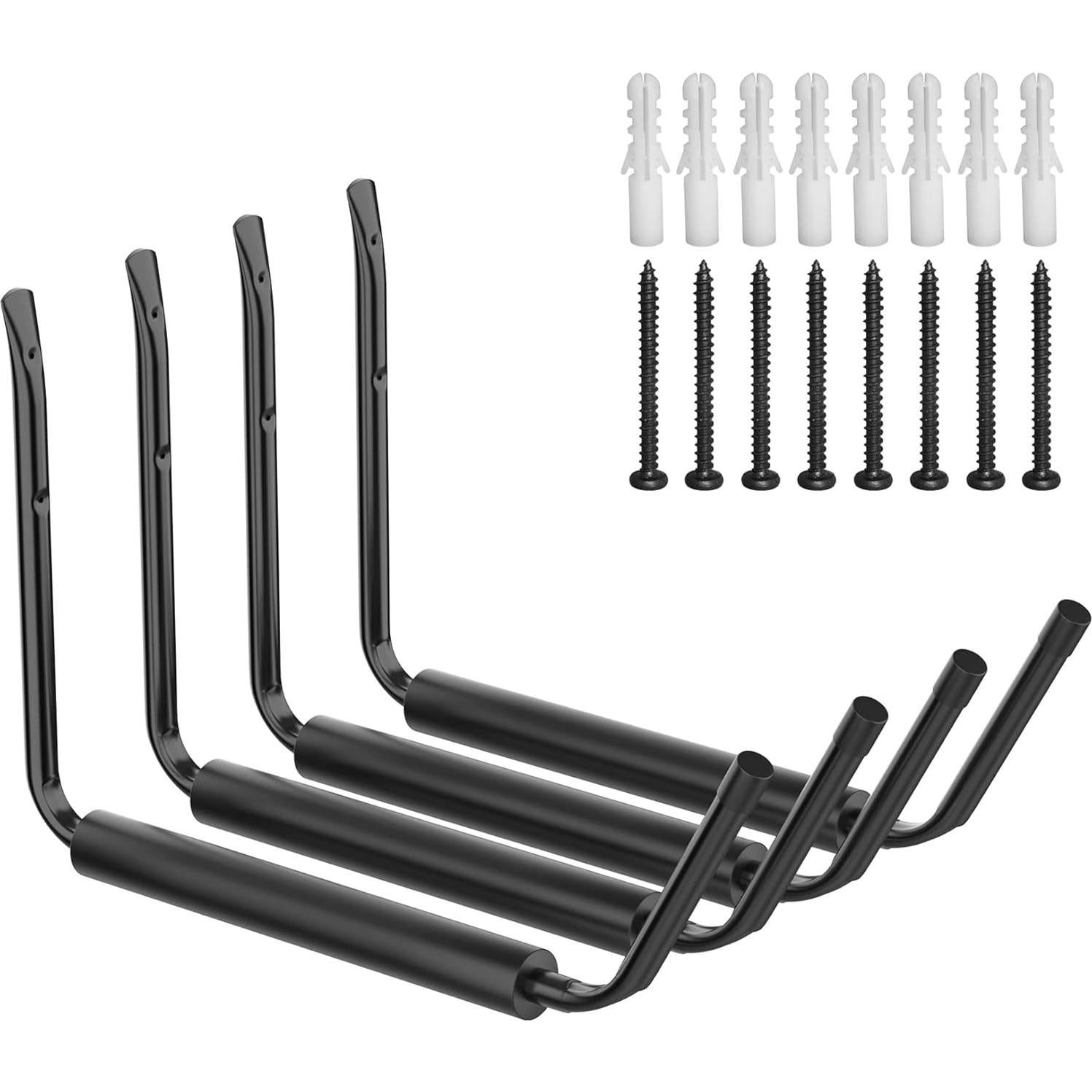 Soporte de Almacenamiento de Kayak WALMANN Negro Pack de 4