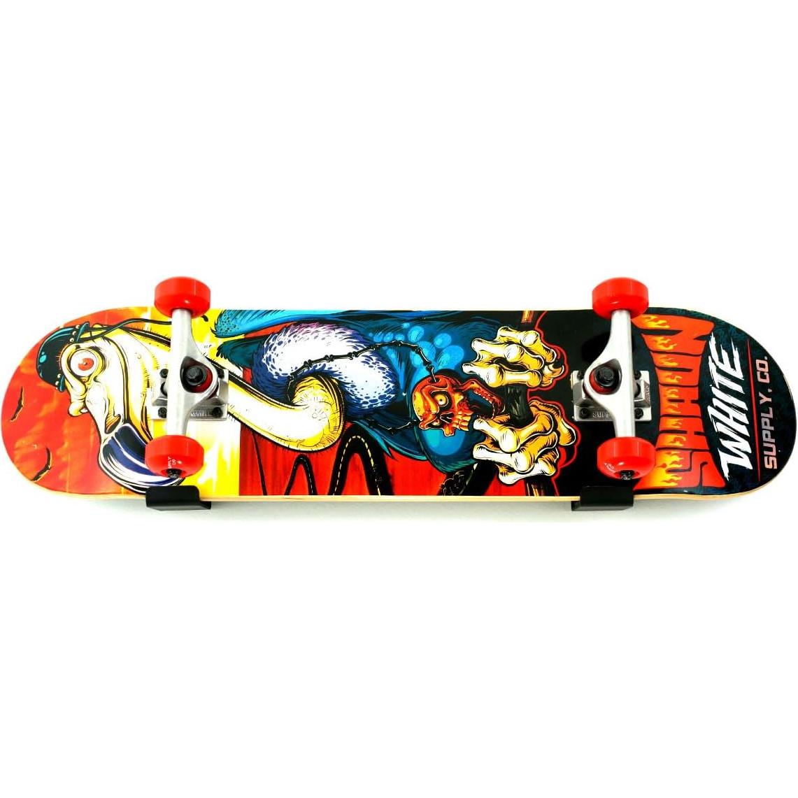 Soporte de exhibición para patineta StoreYourBoard, aluminio negro