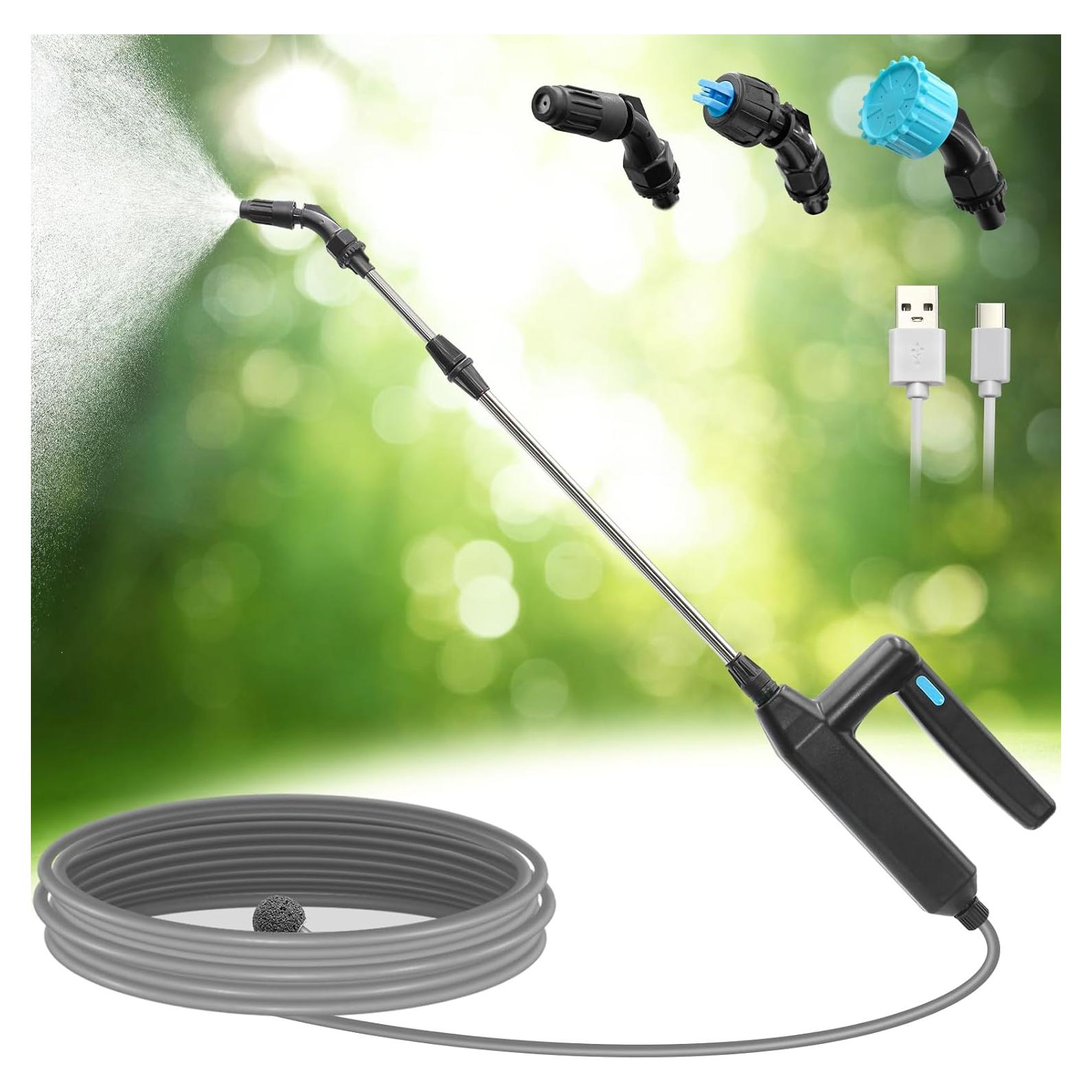 Varita Pulverizadora Eléctrica SideKing 60cm con Manguera 5m