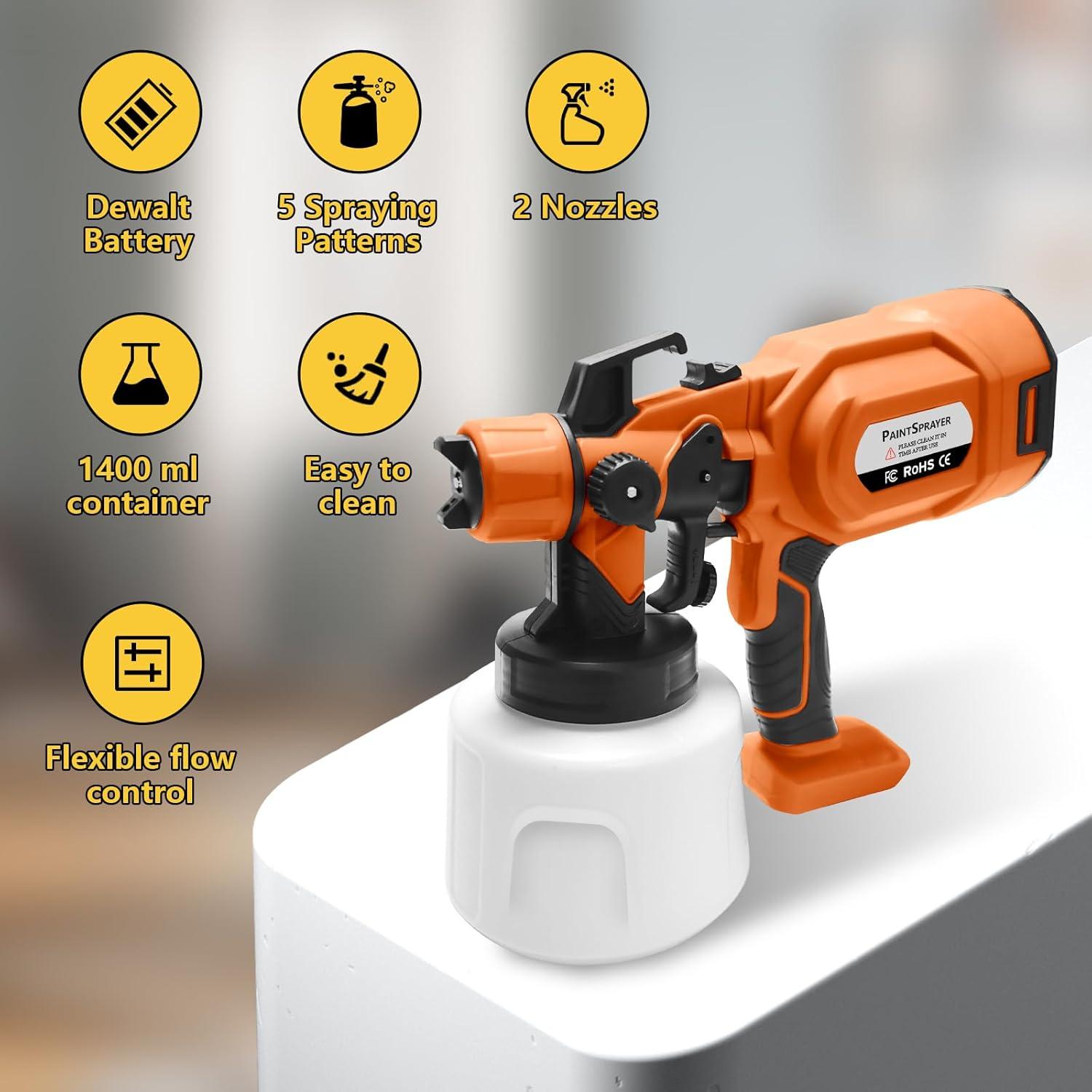 Pulverizador de pintura inalámbrico Xpersoul SP-01 1400ml