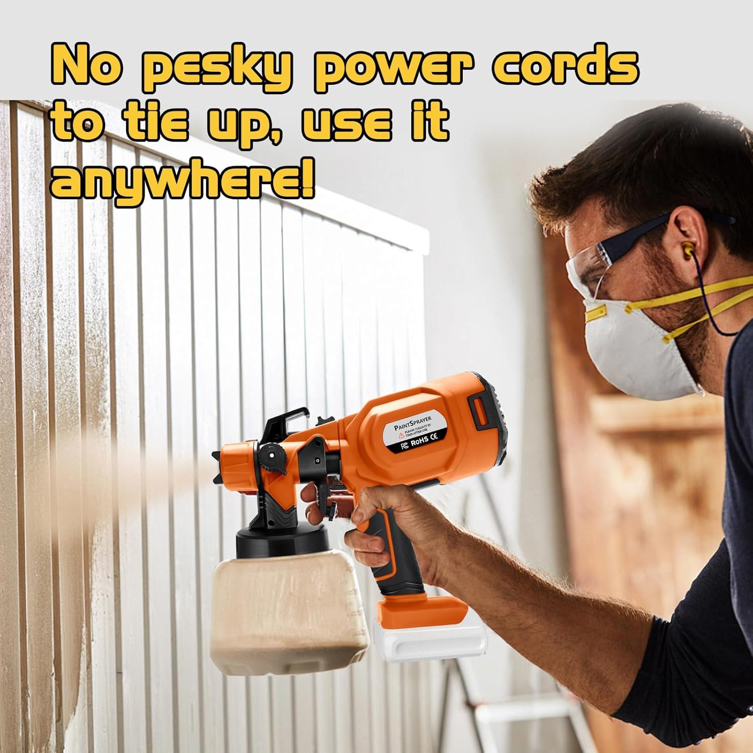 Pulverizador de pintura inalámbrico Xpersoul SP-01 1400ml