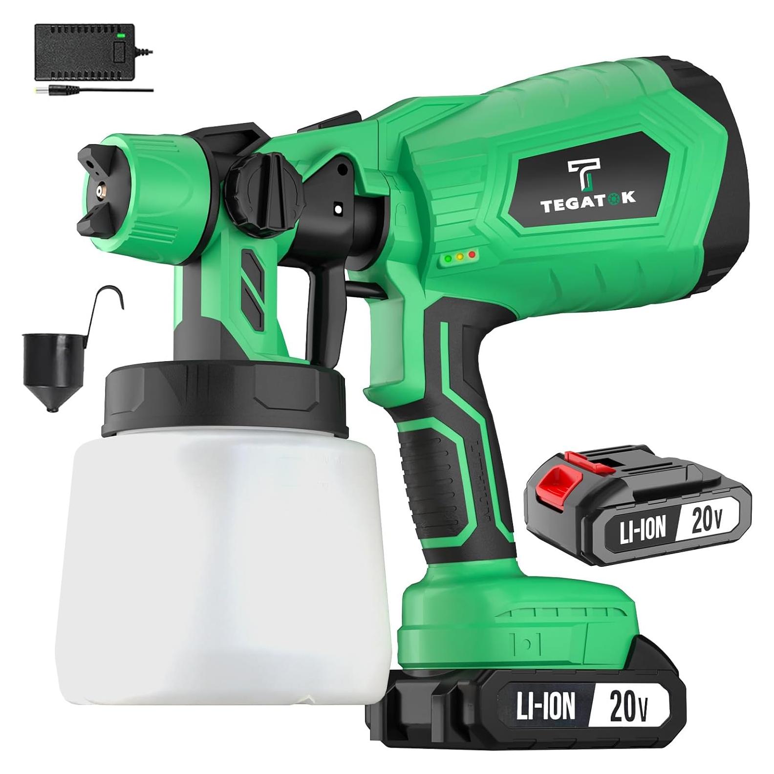 Pulverizador de pintura inalámbrico Tegatok CPS-20B 1.65kg