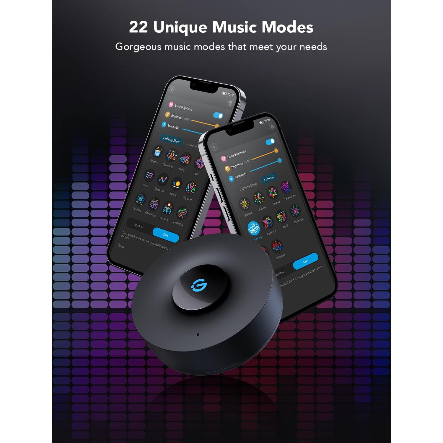 Caja de Sincronización de Música Govee H1162, Control Bluetooth 7 Dispositivos