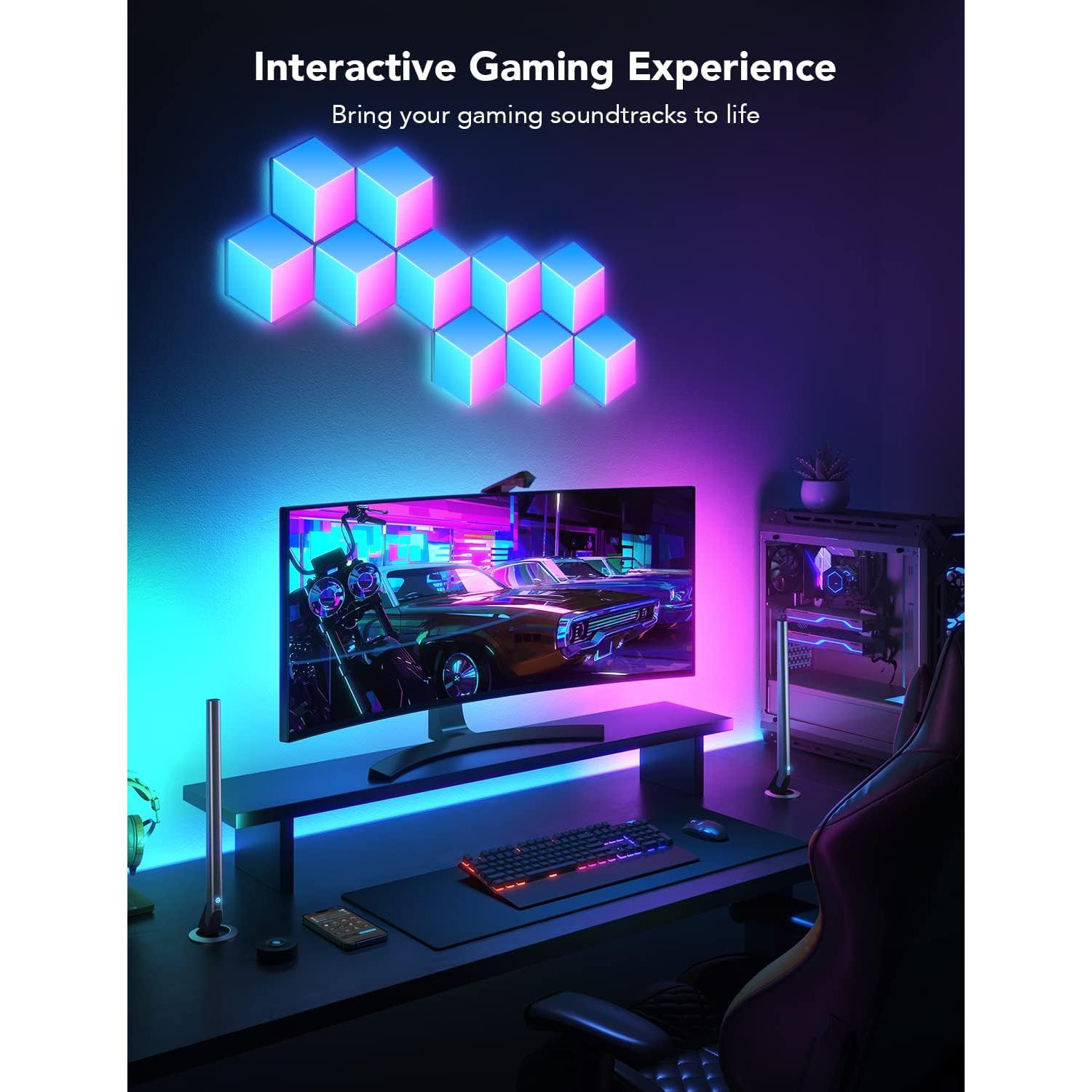 Caja de Sincronización de Música Govee H1162, Control Bluetooth 7 Dispositivos