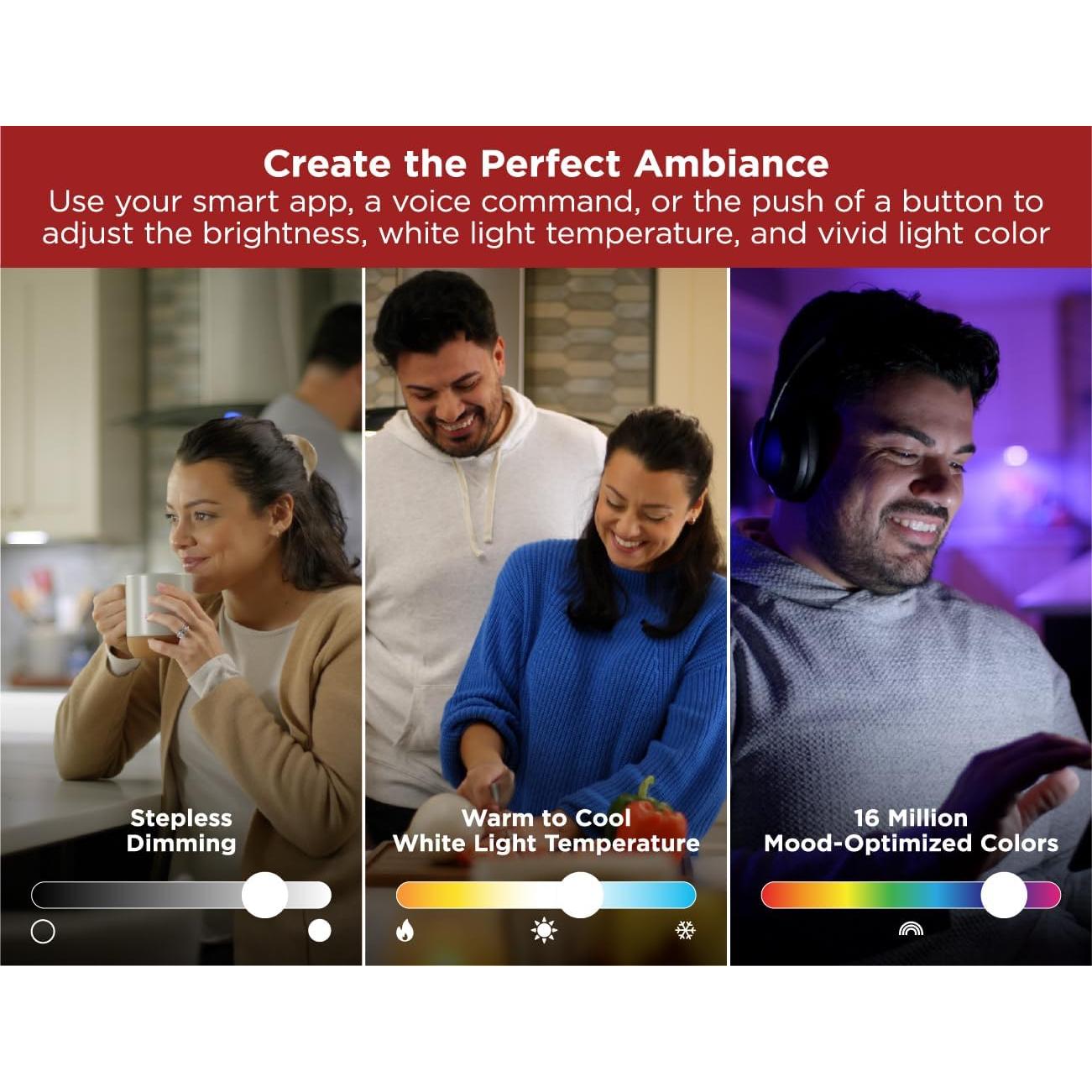 Kit de Iluminación Bajo Mueble BLACK+DECKER 6 Barras LED RGB