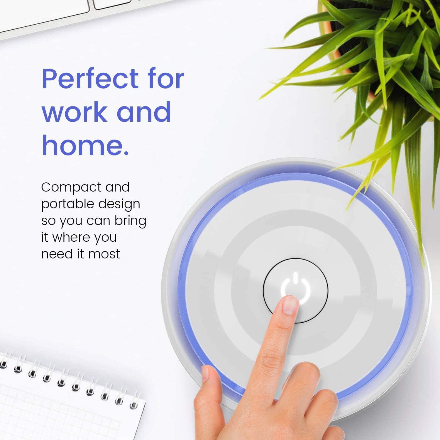 Purificador de Aire Pro Breeze Mini HEPA 99.7% USB Portátil