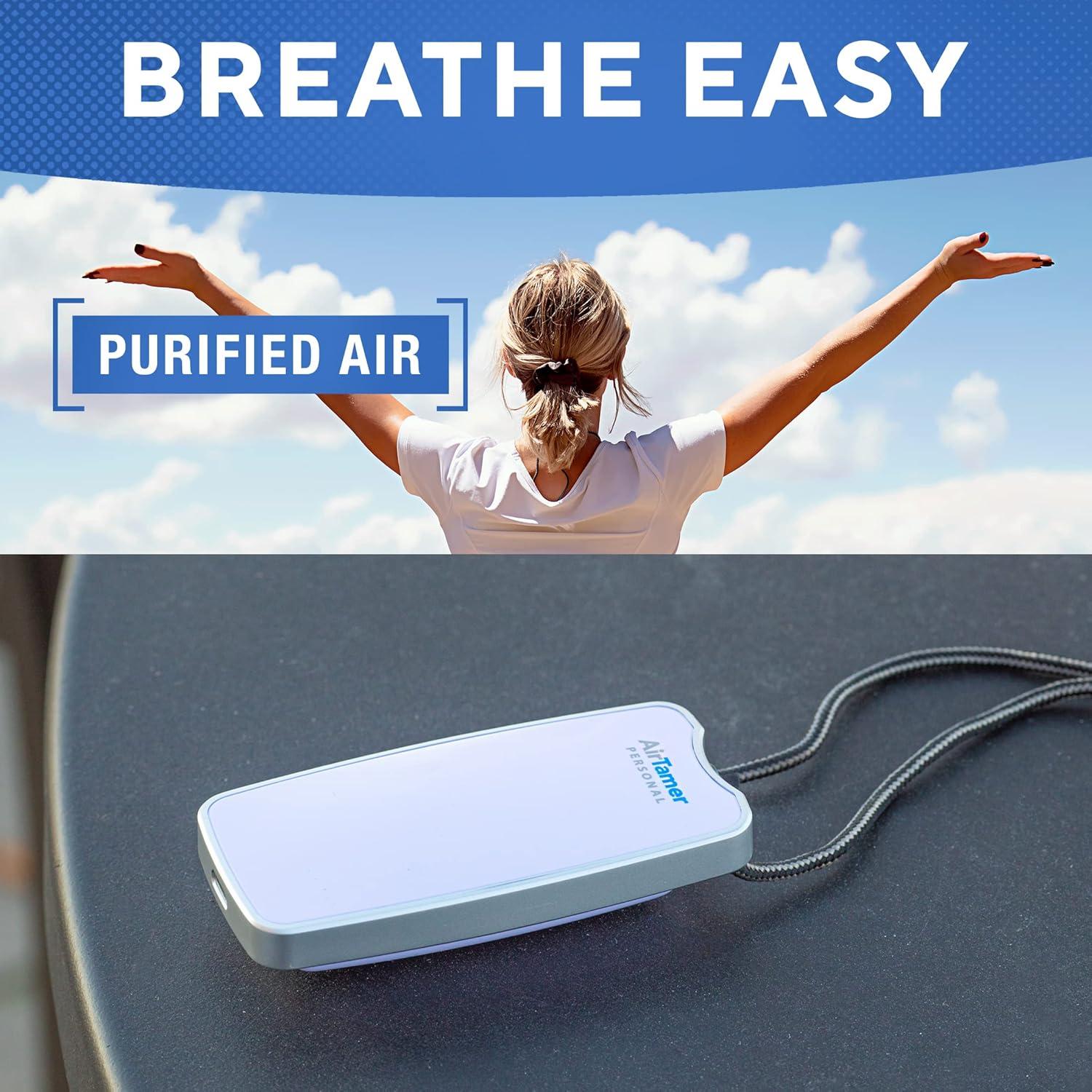 Purificador de Aire Personal AirTamer A310 Blanco Recargable