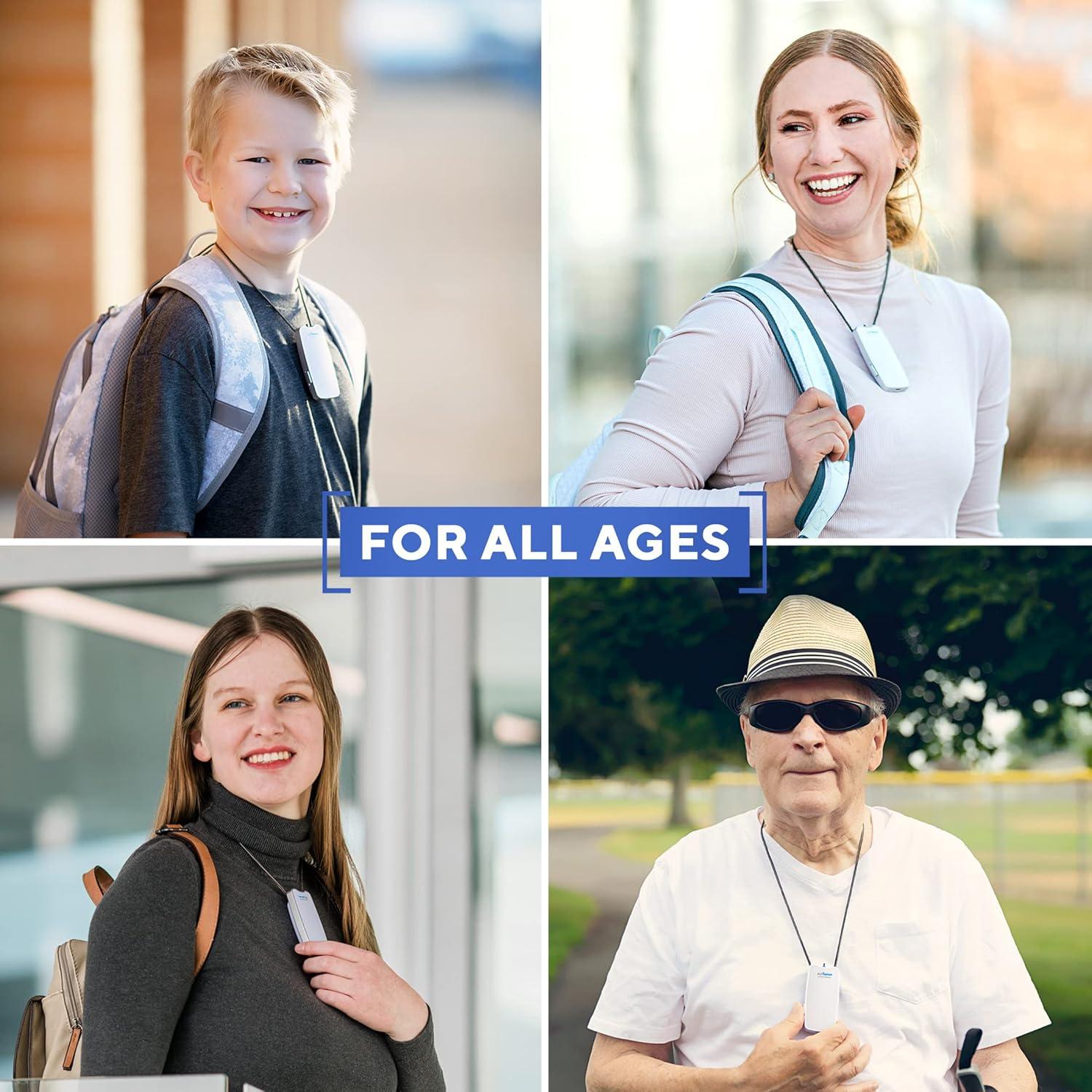 Purificador de Aire Personal AirTamer A310 Blanco Recargable