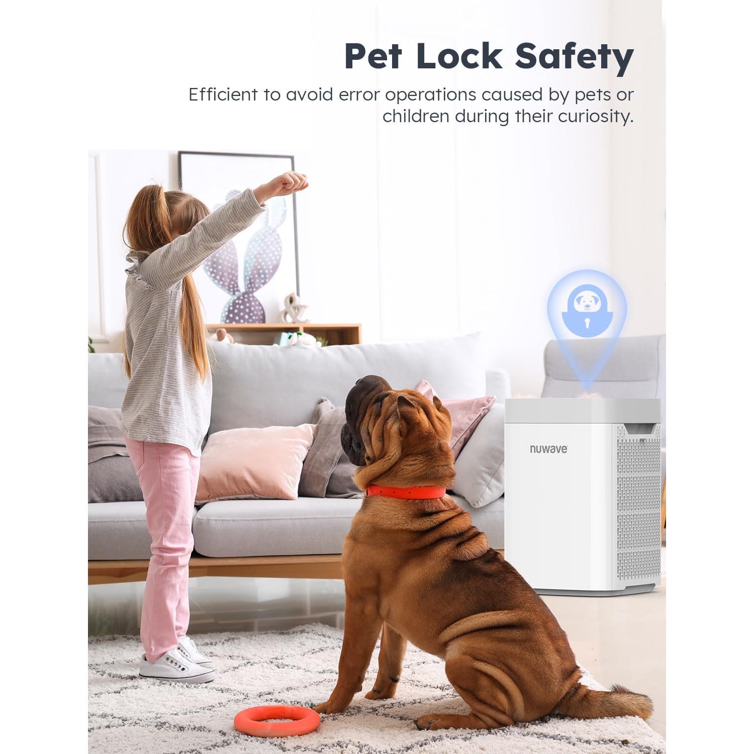 Purificador de Aire Portátil Nuwave OxyPure 126.5 m² HEPA H13