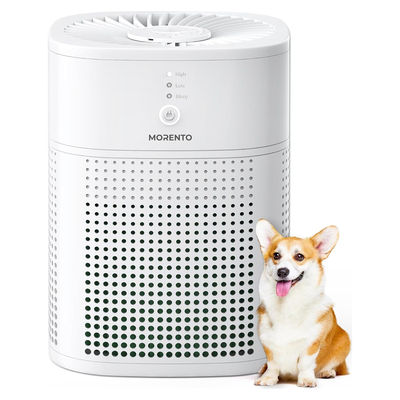 Purificador de Aire MORENTO HY1800 HEPA para Humo y Alergias