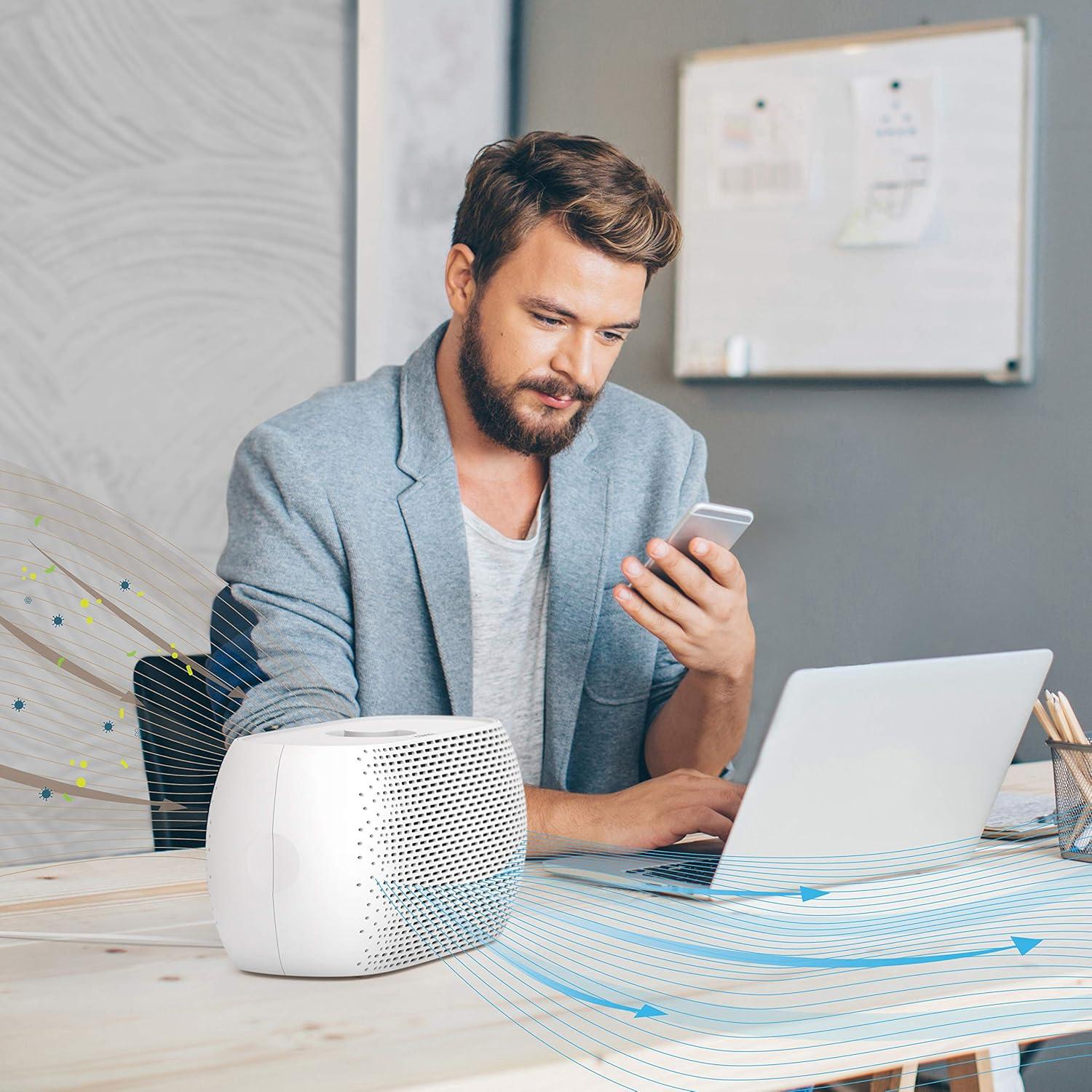 Purificador de Aire Pure Enrichment PECOMPAP - Filtro HEPA 33W